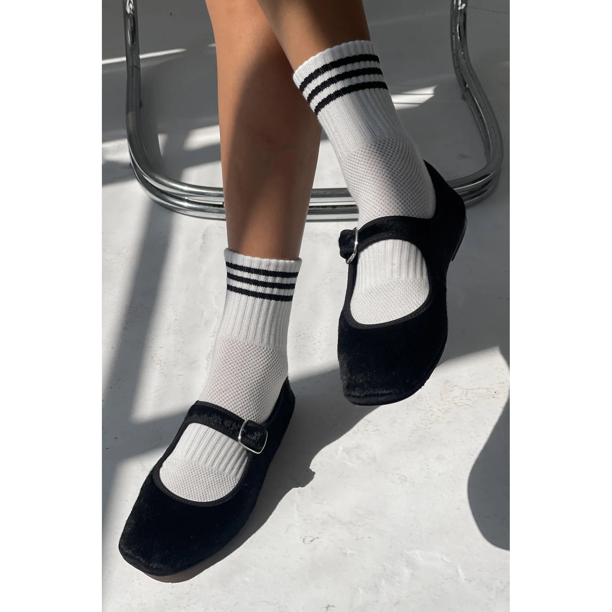 Le Bon Shoppe Girlfriend Socks, white