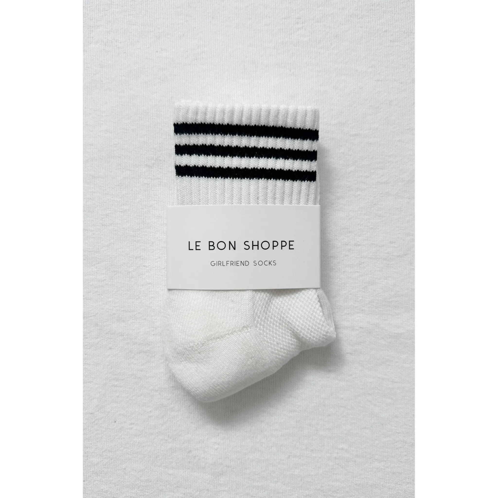 Le Bon Shoppe Girlfriend Socks, white - Image 5