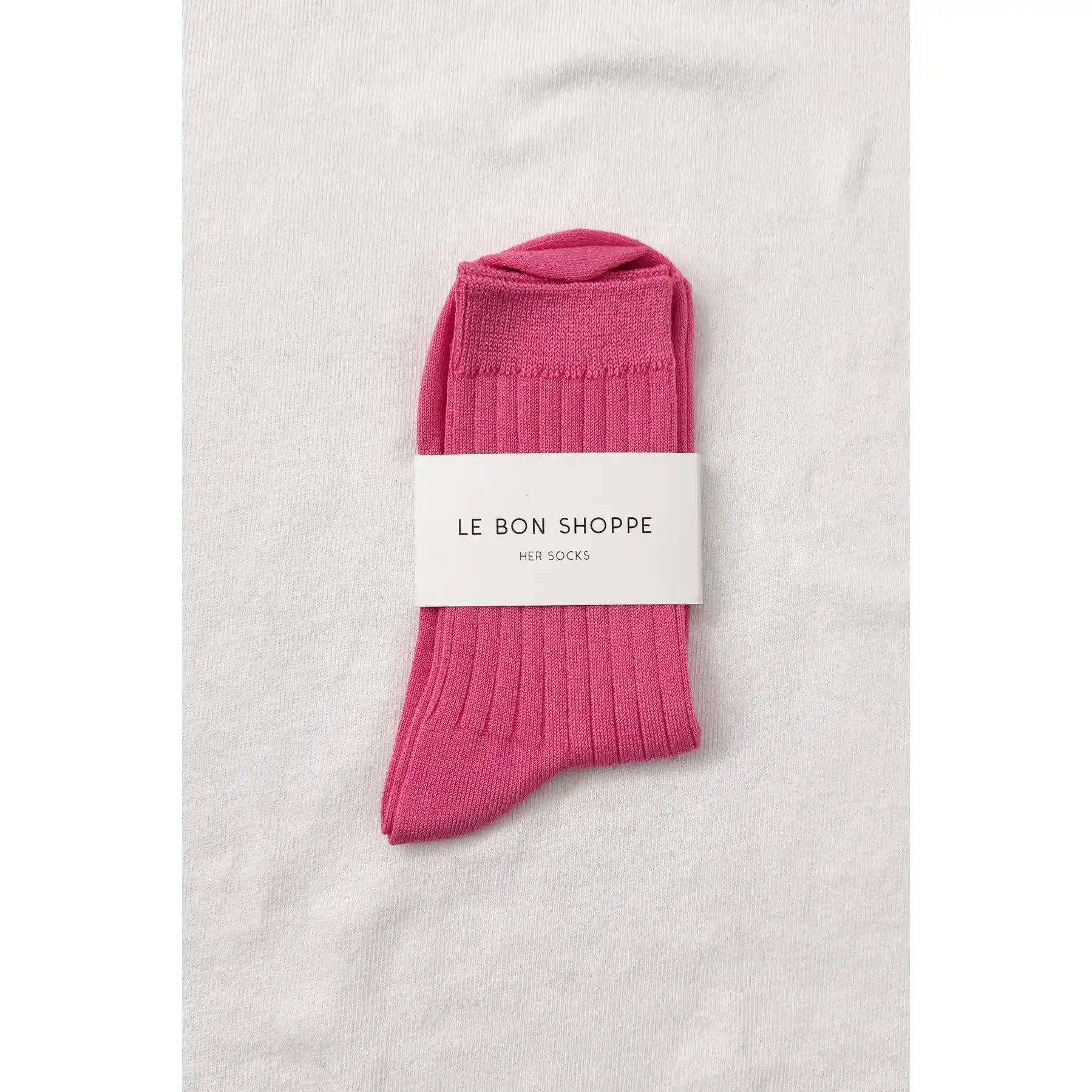 Le Bon Shoppe Womens Her Socks, bright pink - Image 3