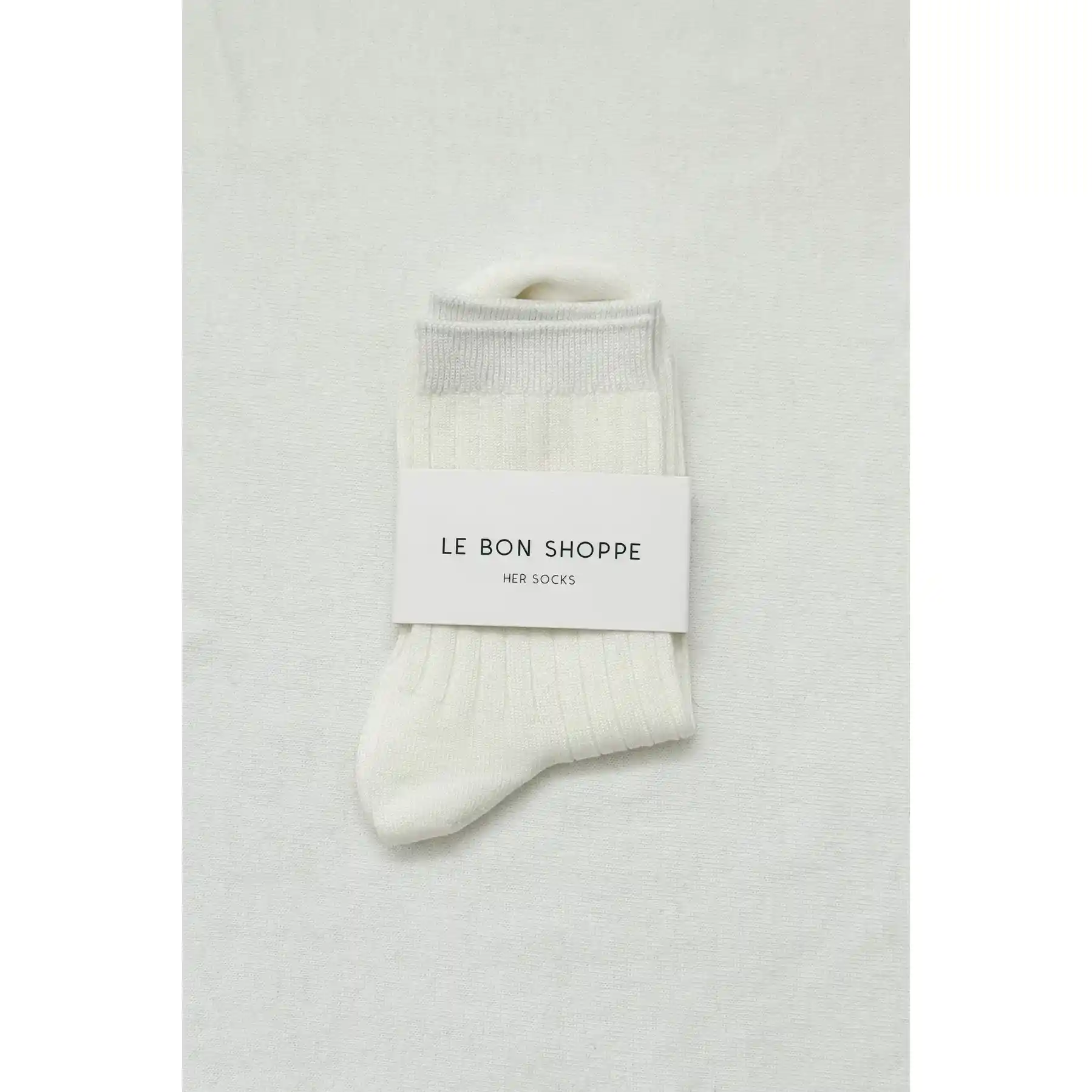 Le Bon Shoppe Womens Her Socks, classic white - Image 2