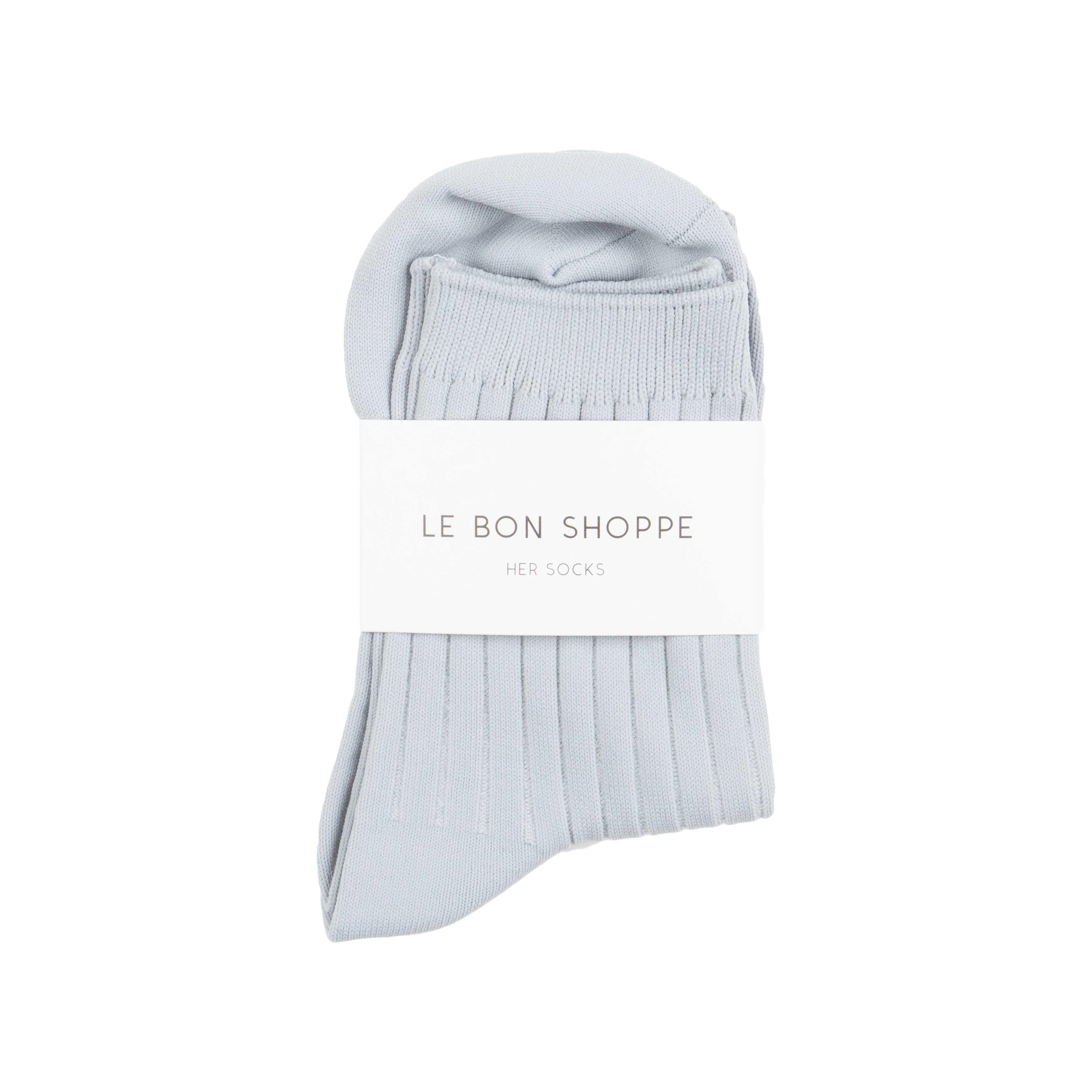 Le Bon Shoppe Her Socks, Ice - Image 2