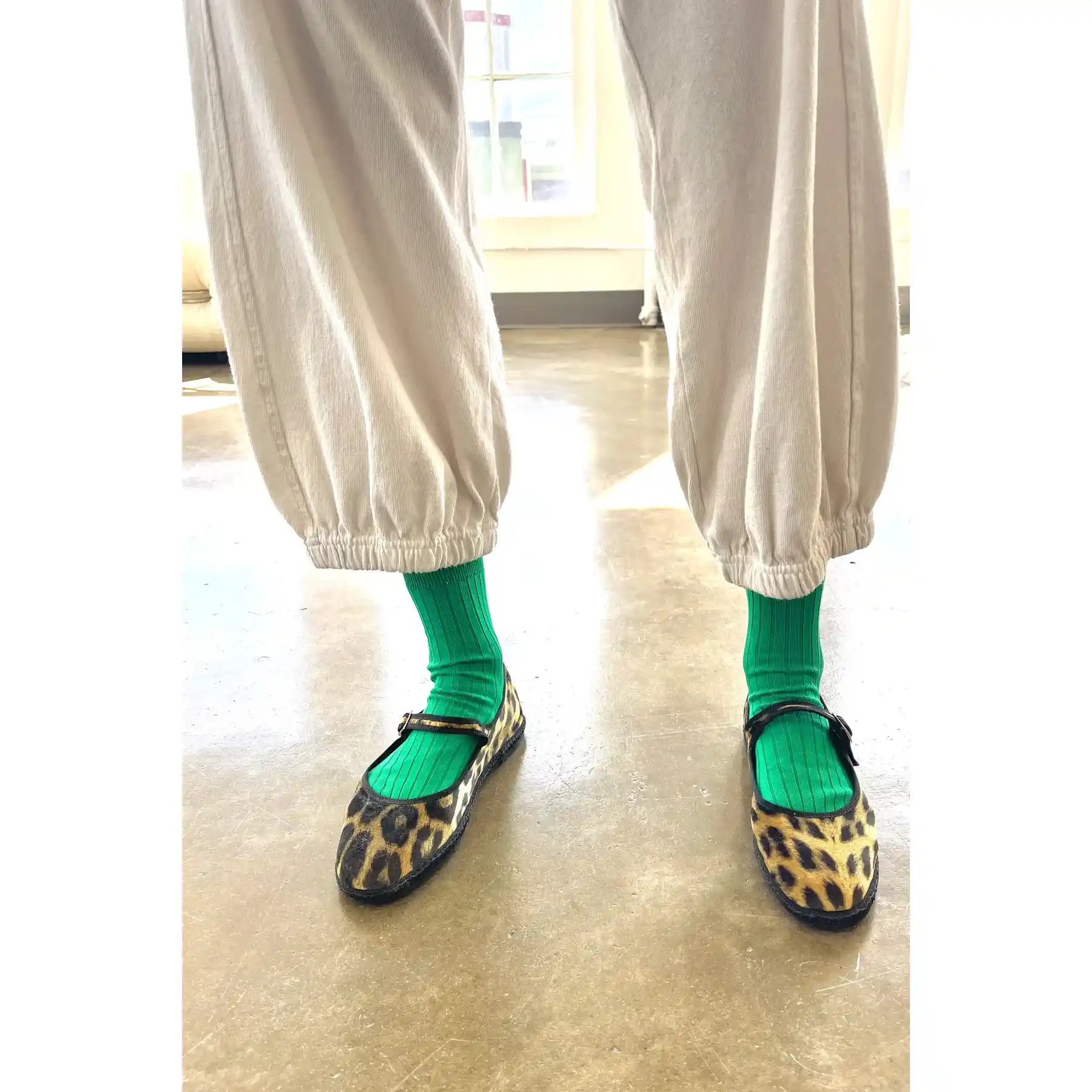 Le Bon Shoppe Womens Her Socks, kelly green