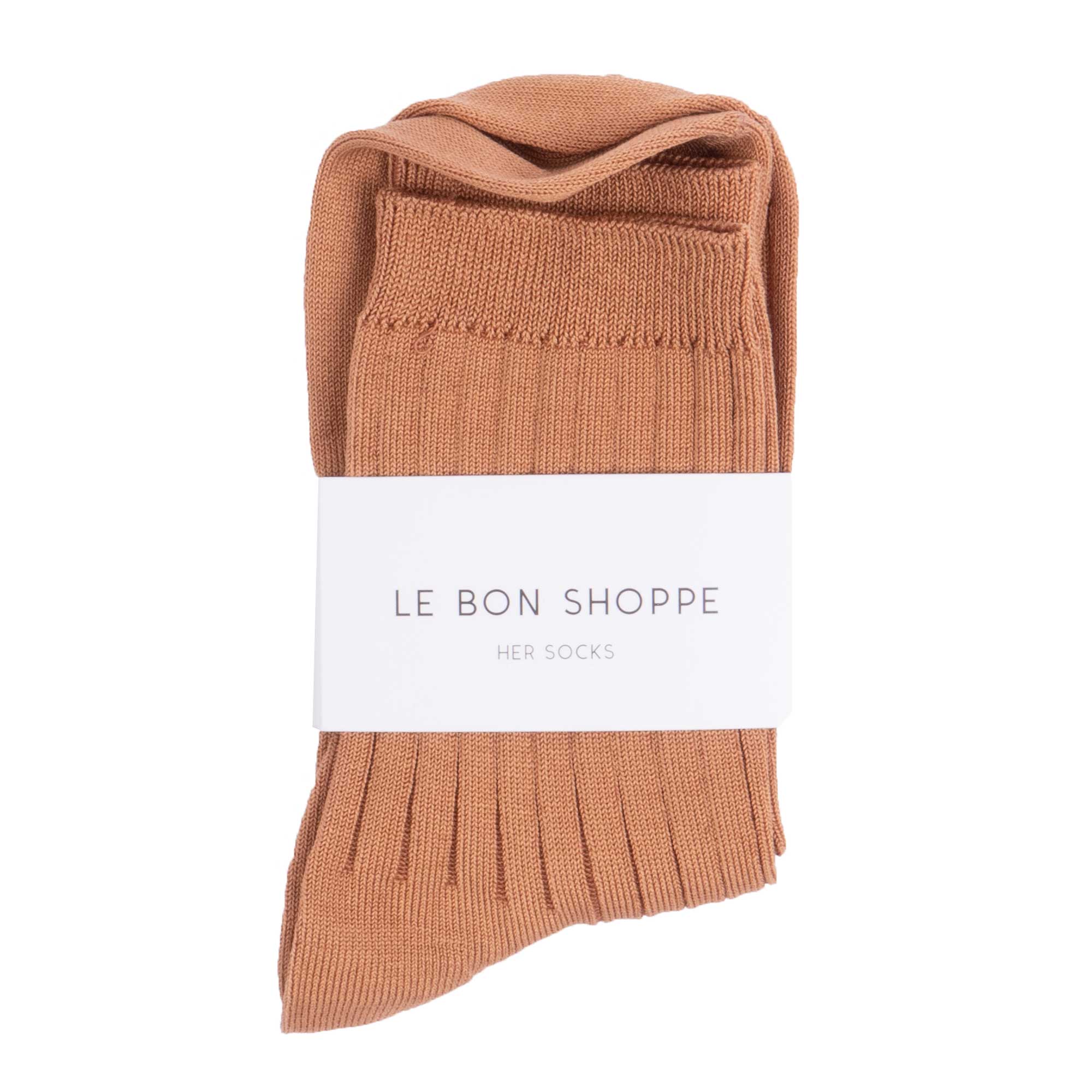 Le Bon Shoppe Her Socks, Nude Peach - Image 2