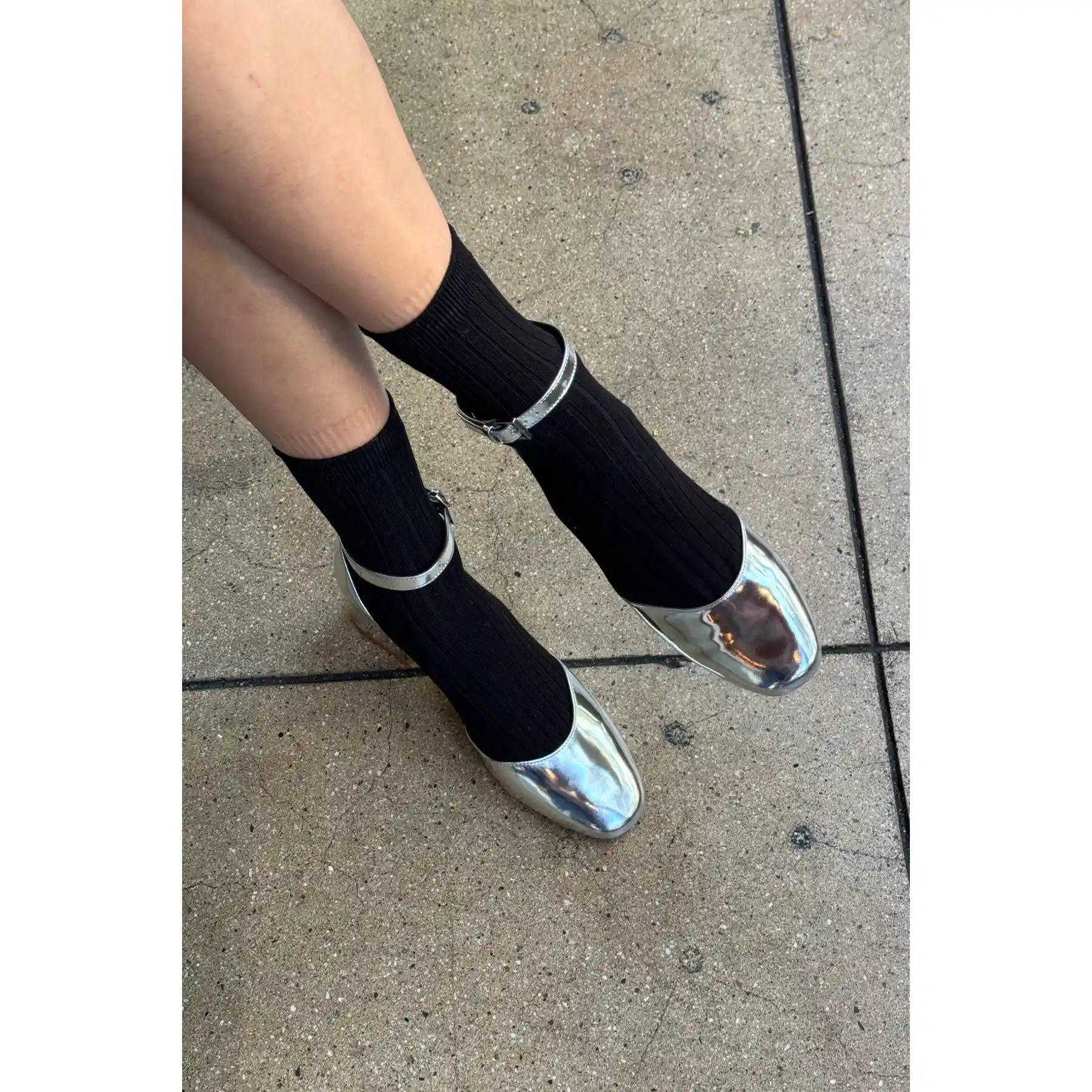 Le Bon Shoppe Womens Her Socks, true black - Image 2