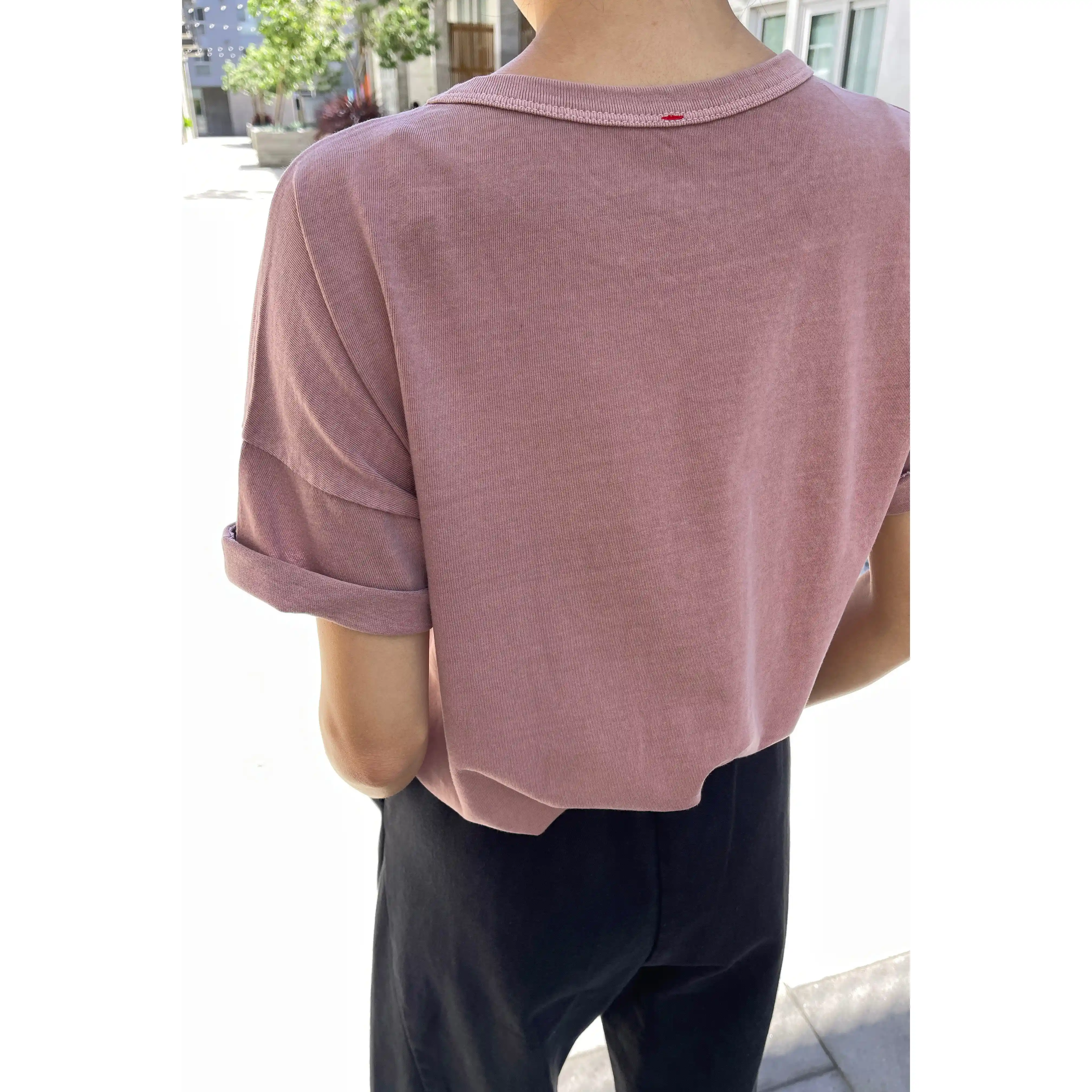 Le Bon Shoppe Her Tee, dried rose - Image 4