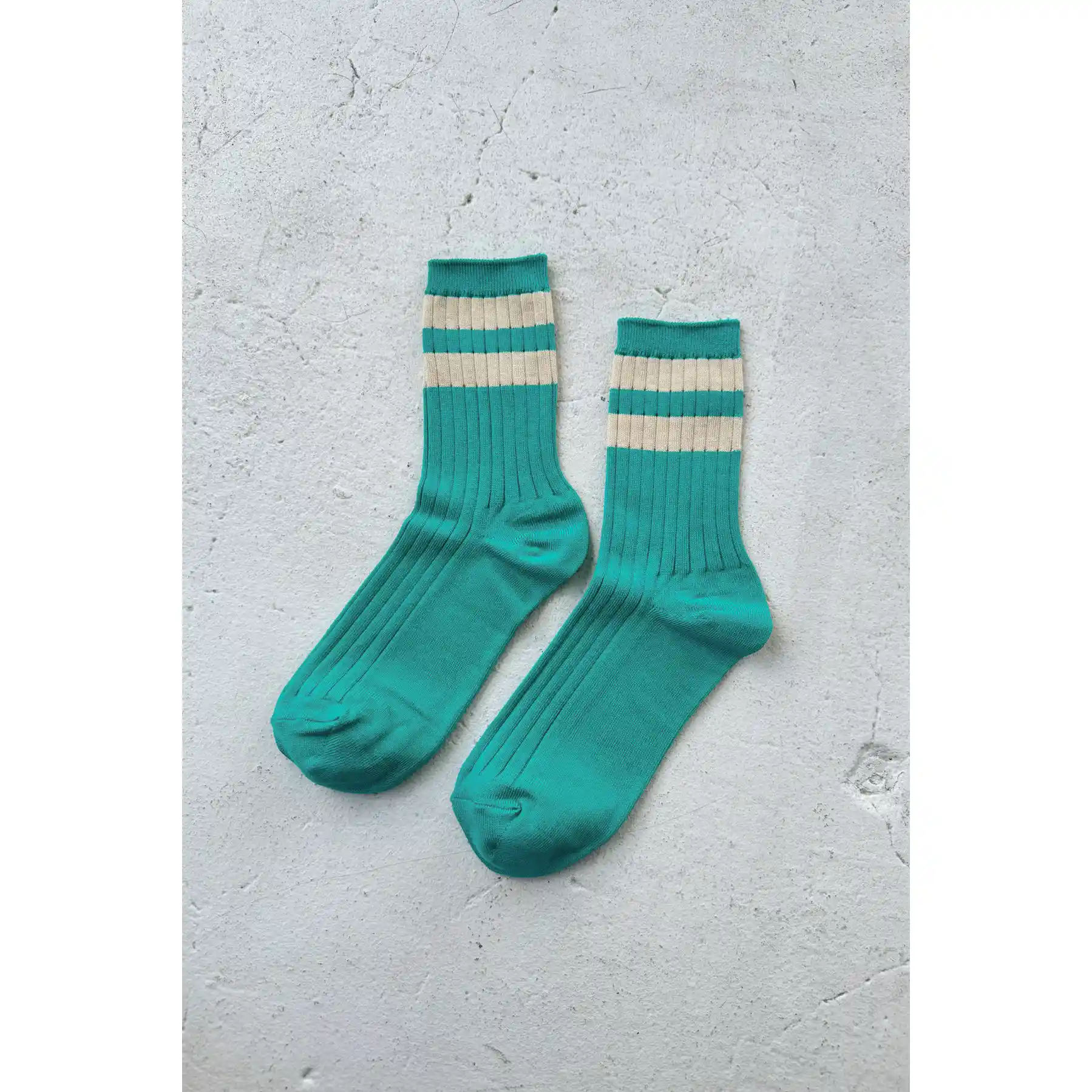 Le Bon Shoppe Her Varsity Socks, jade - Image 3
