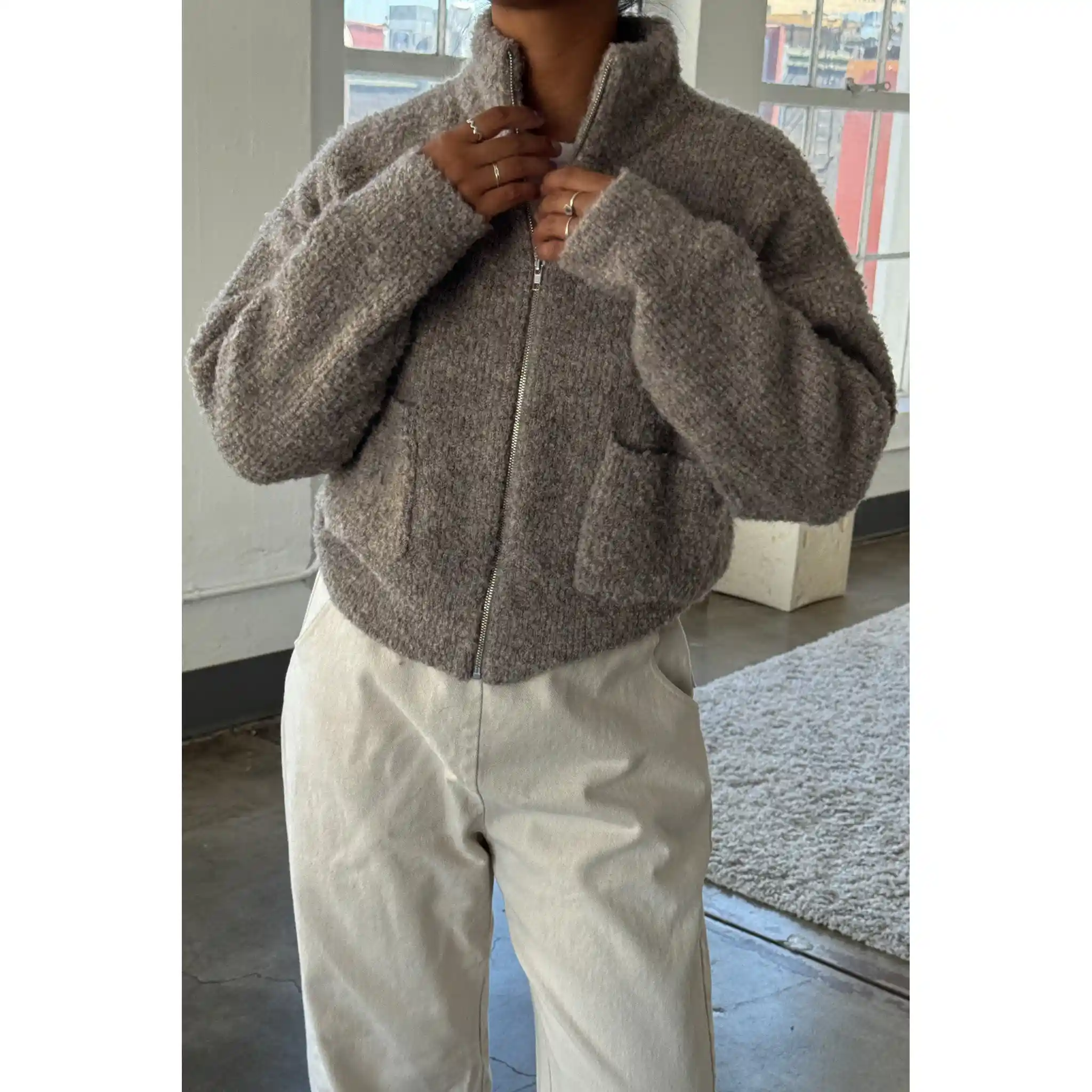 Le Bon Shoppe Louie Jacket, smoke - Image 3