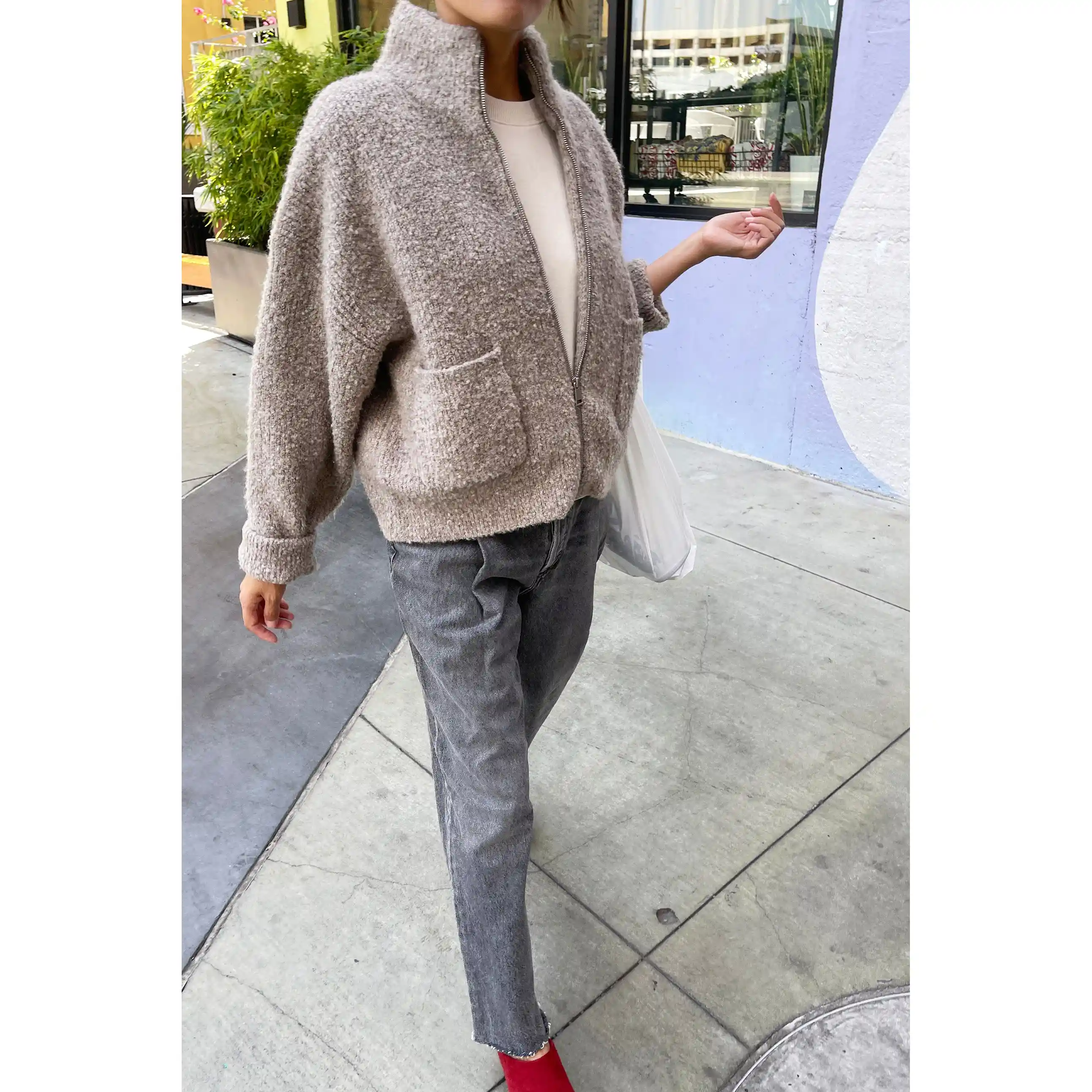 Le Bon Shoppe Louie Jacket, smoke - Image 4