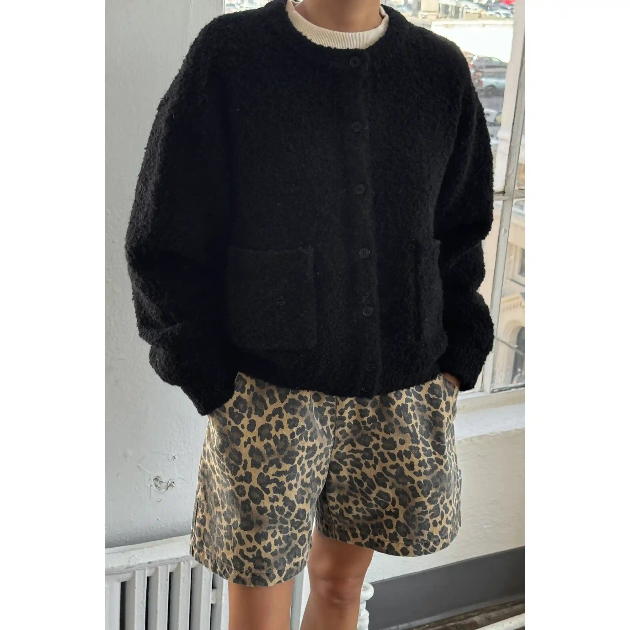 Le Bon Shoppe Millie Cardigan, black - Image 2