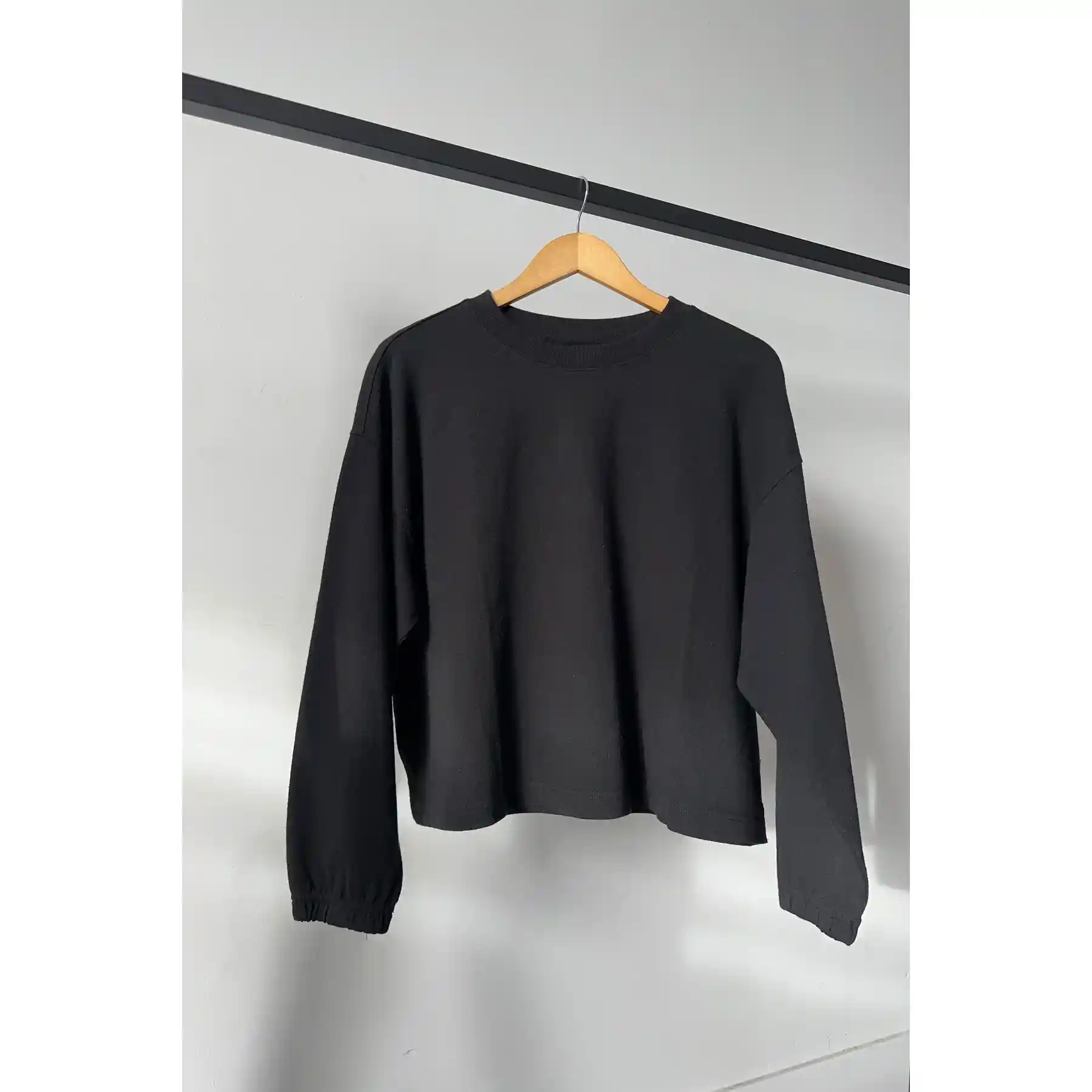 Le Bon Shoppe Womens Naturelle Tee, black - Image 2