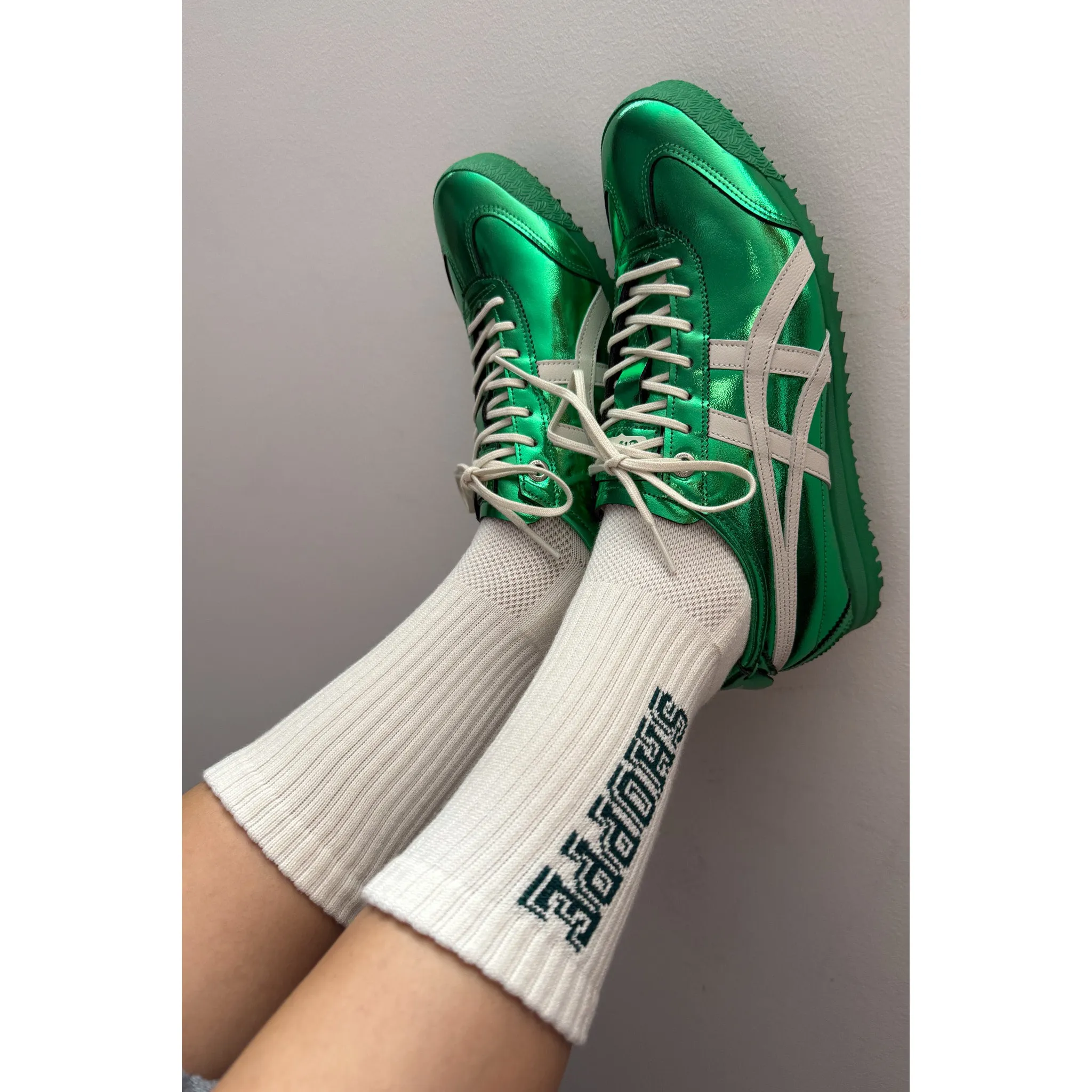 Le Bon Shoppe Preppy Socks, canvas / green