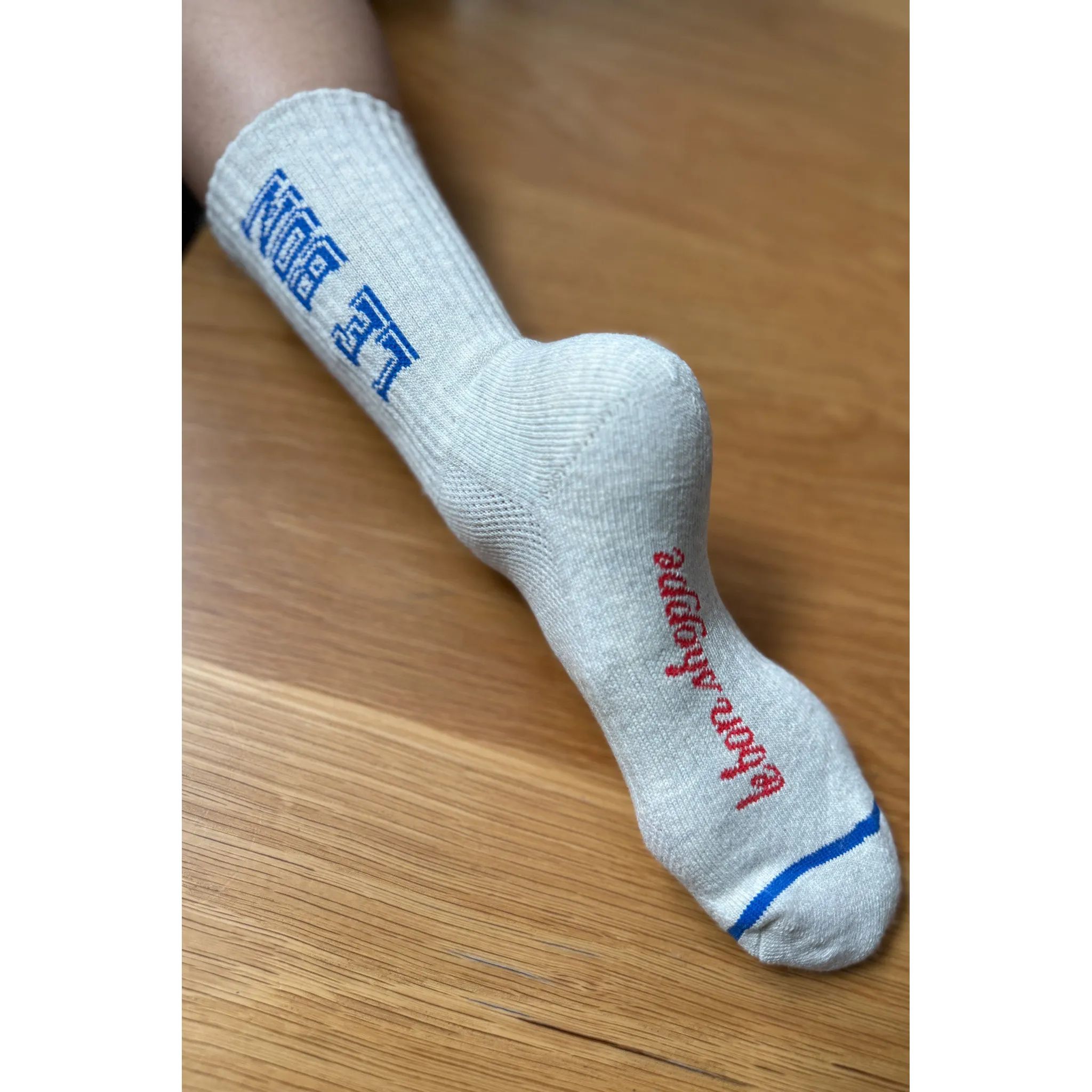 Le Bon Shoppe Preppy Socks, ice / blue
