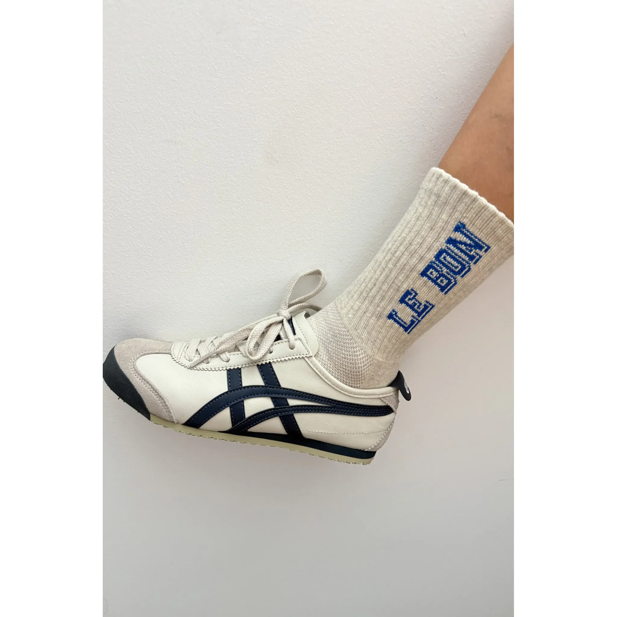Le Bon Shoppe Preppy Socks, ice / blue - Image 5