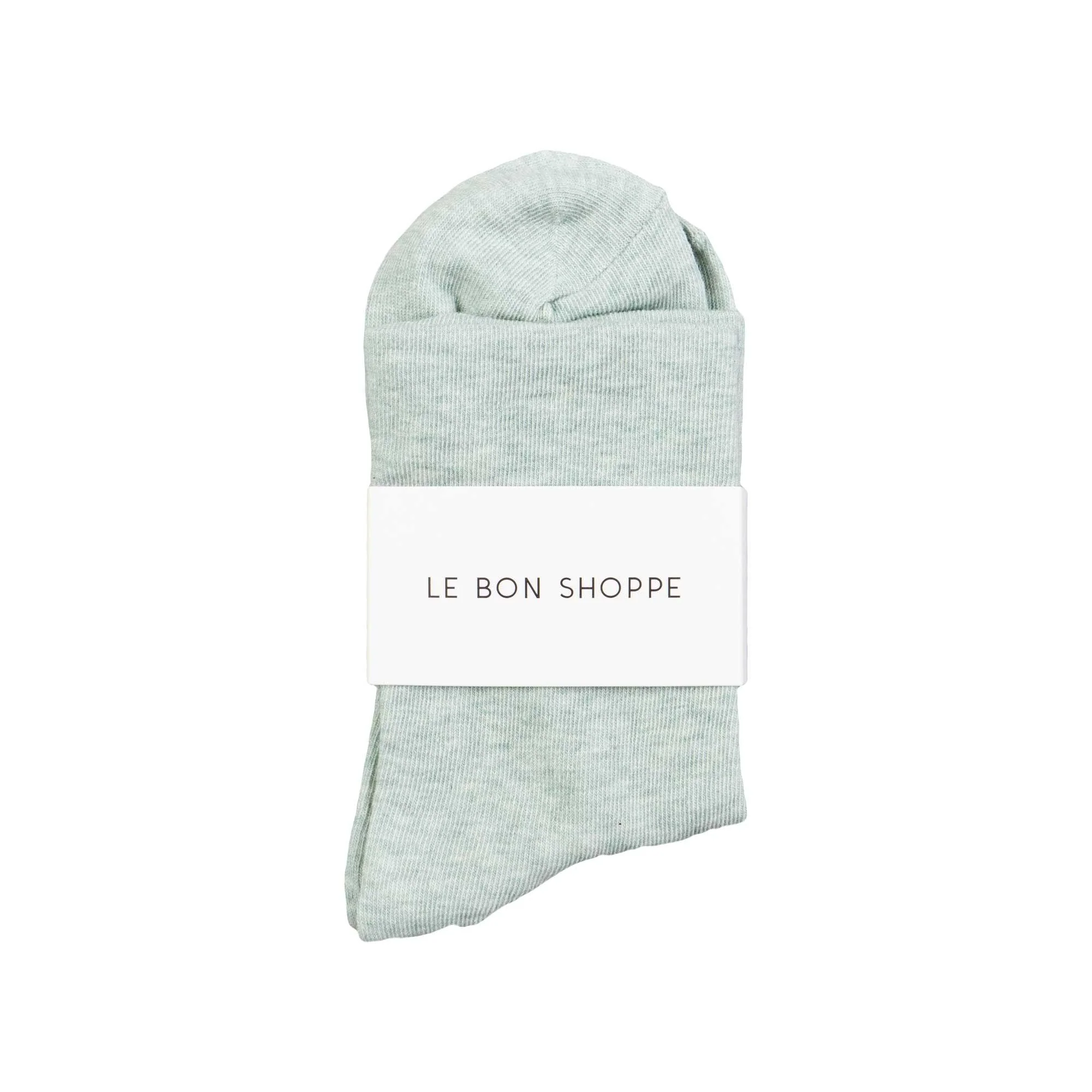 Le Bon Shoppe Sneaker Socks, Seafoam - Image 2