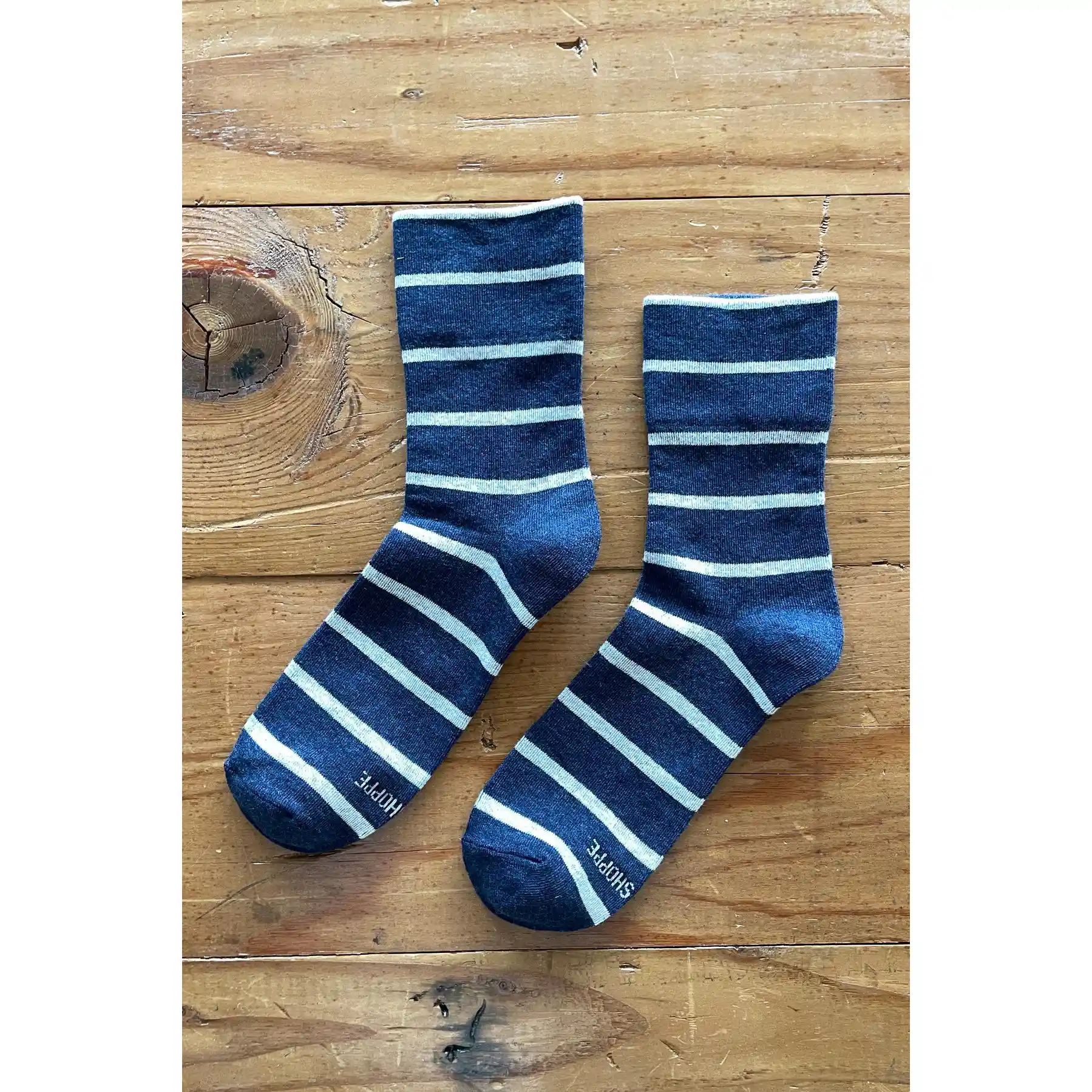 Le Bon Shoppe Womens Wally Socks, marine - Image 3