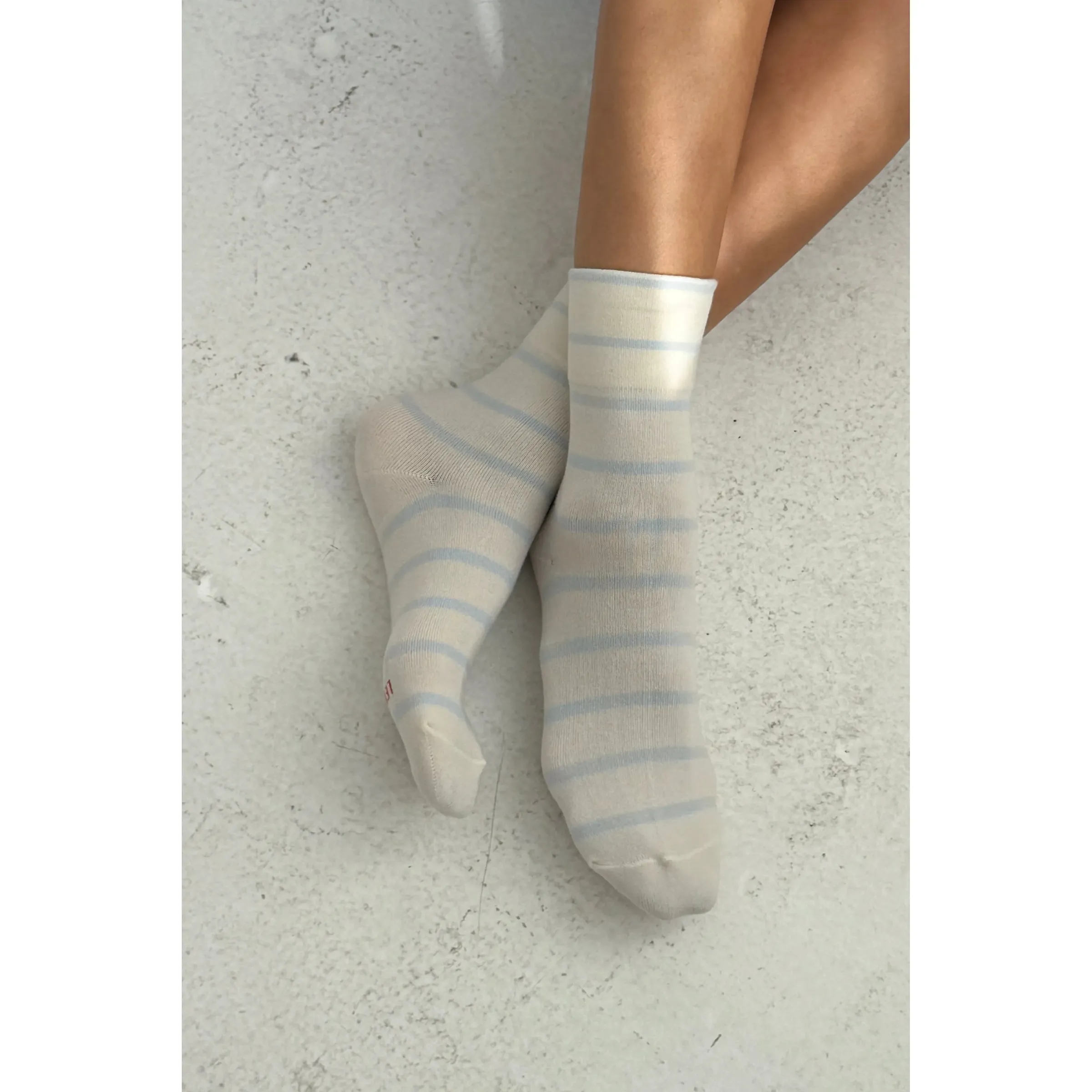 Le Bon Shoppe Wally Socks, sky - Image 2