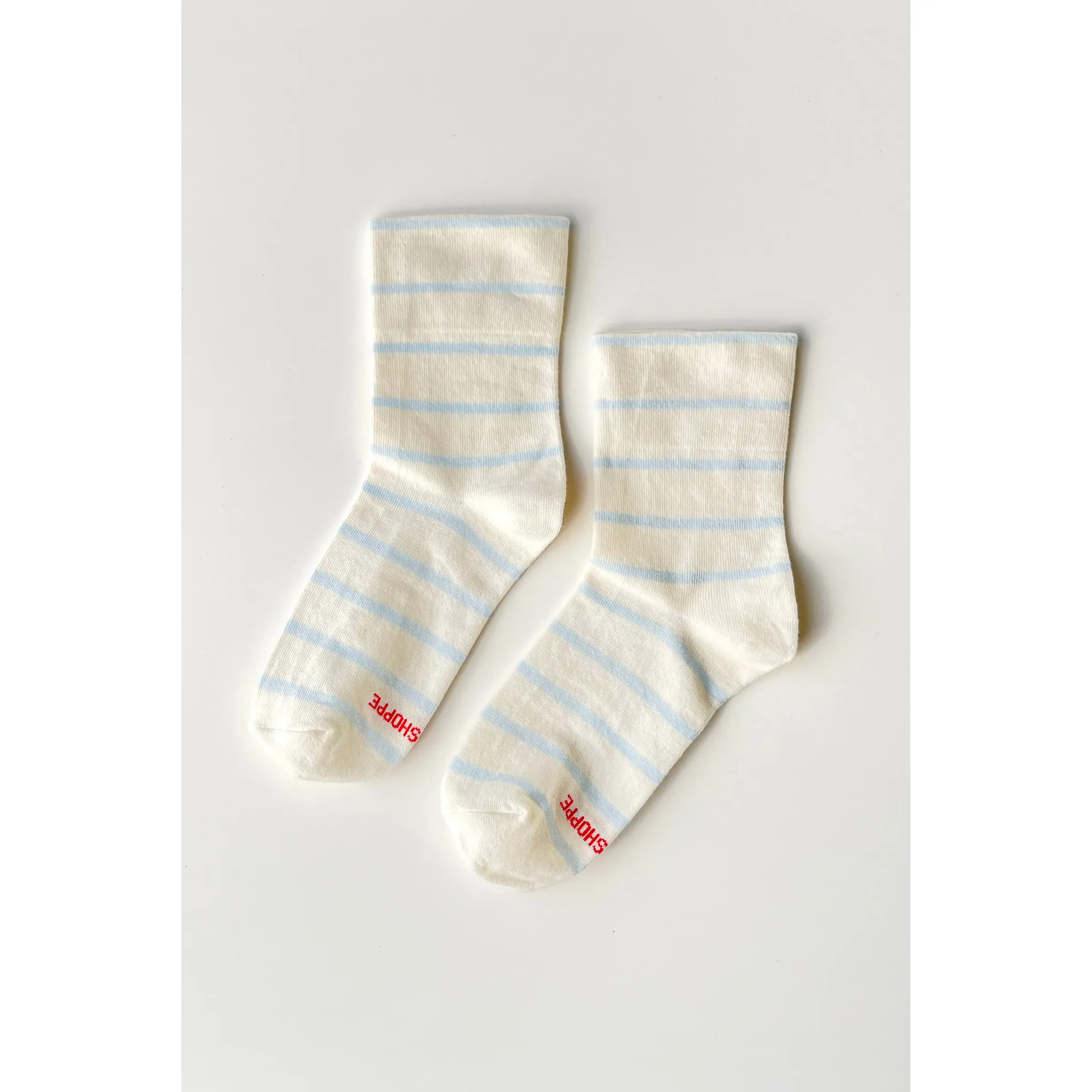 Le Bon Shoppe Wally Socks, sky - Image 3