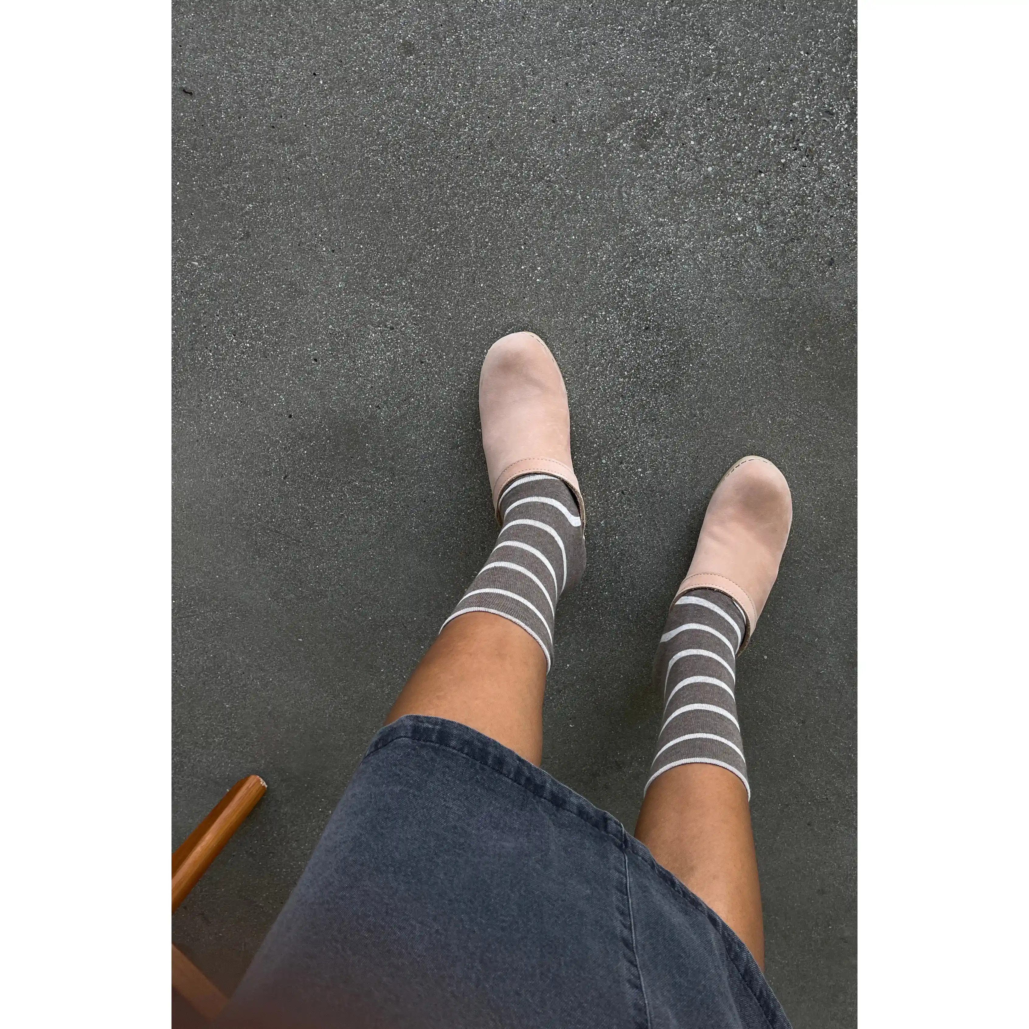 Le Bon Shoppe Womens Wally Socks, mocha