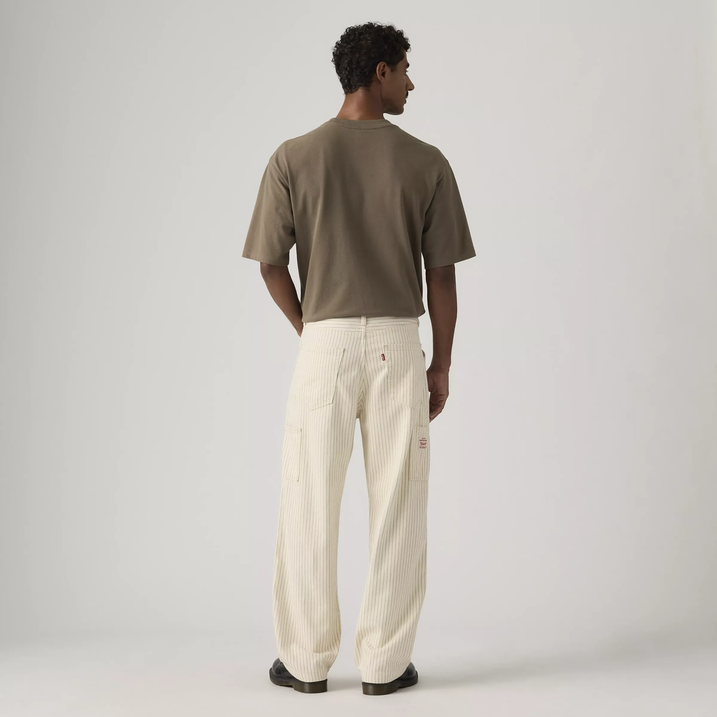 Levi's 568 Loose Straight Double Knee Pants, marris stripe db - Image 3