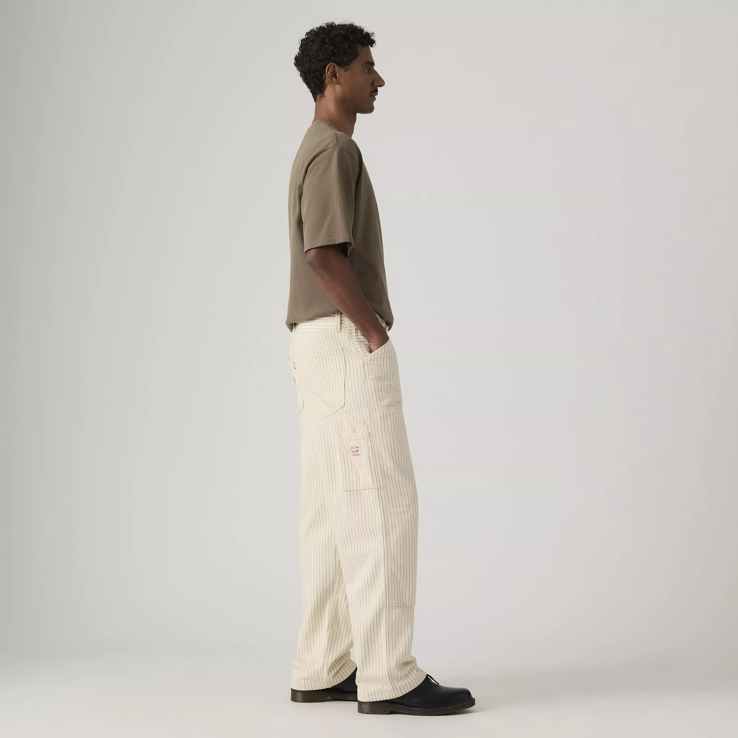 Levi's 568 Loose Straight Double Knee Pants, marris stripe db - Image 4