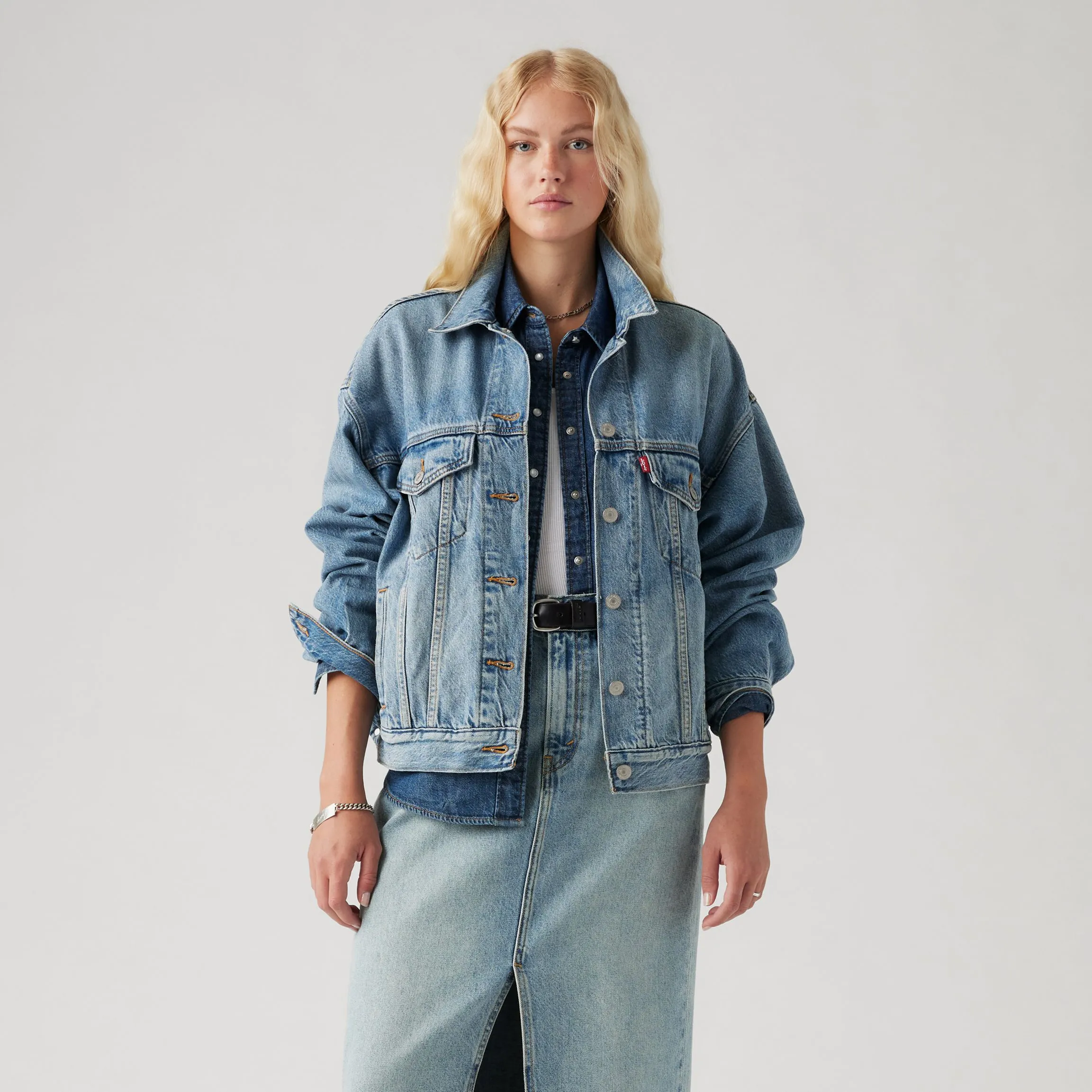 Levi's Womens 90S Trucker Jacket, soft as butter mid