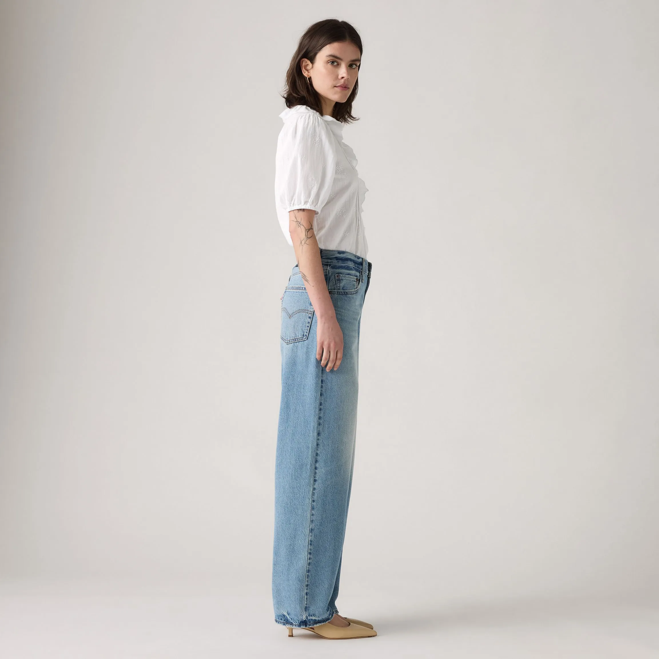 Levi's Womens Baggy Dad Jean, easy days - Image 3