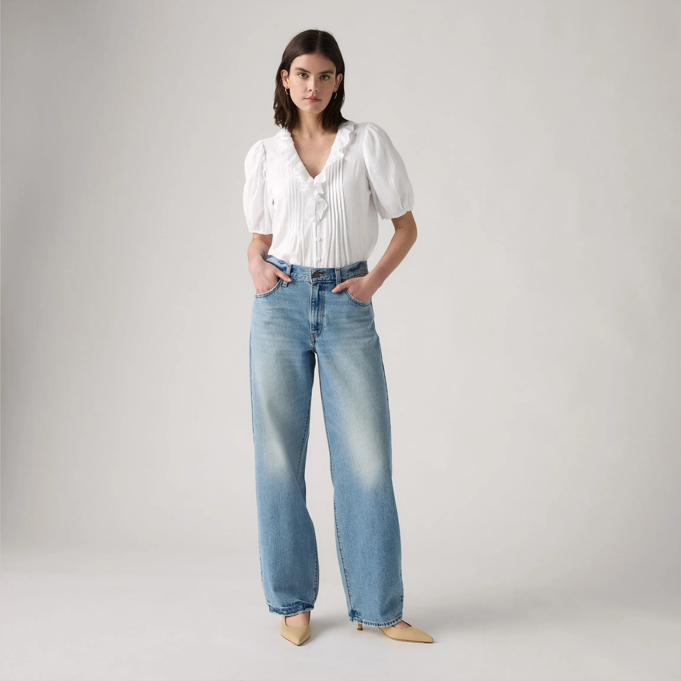 Levi's Womens Baggy Dad Jean, easy days - Image 4
