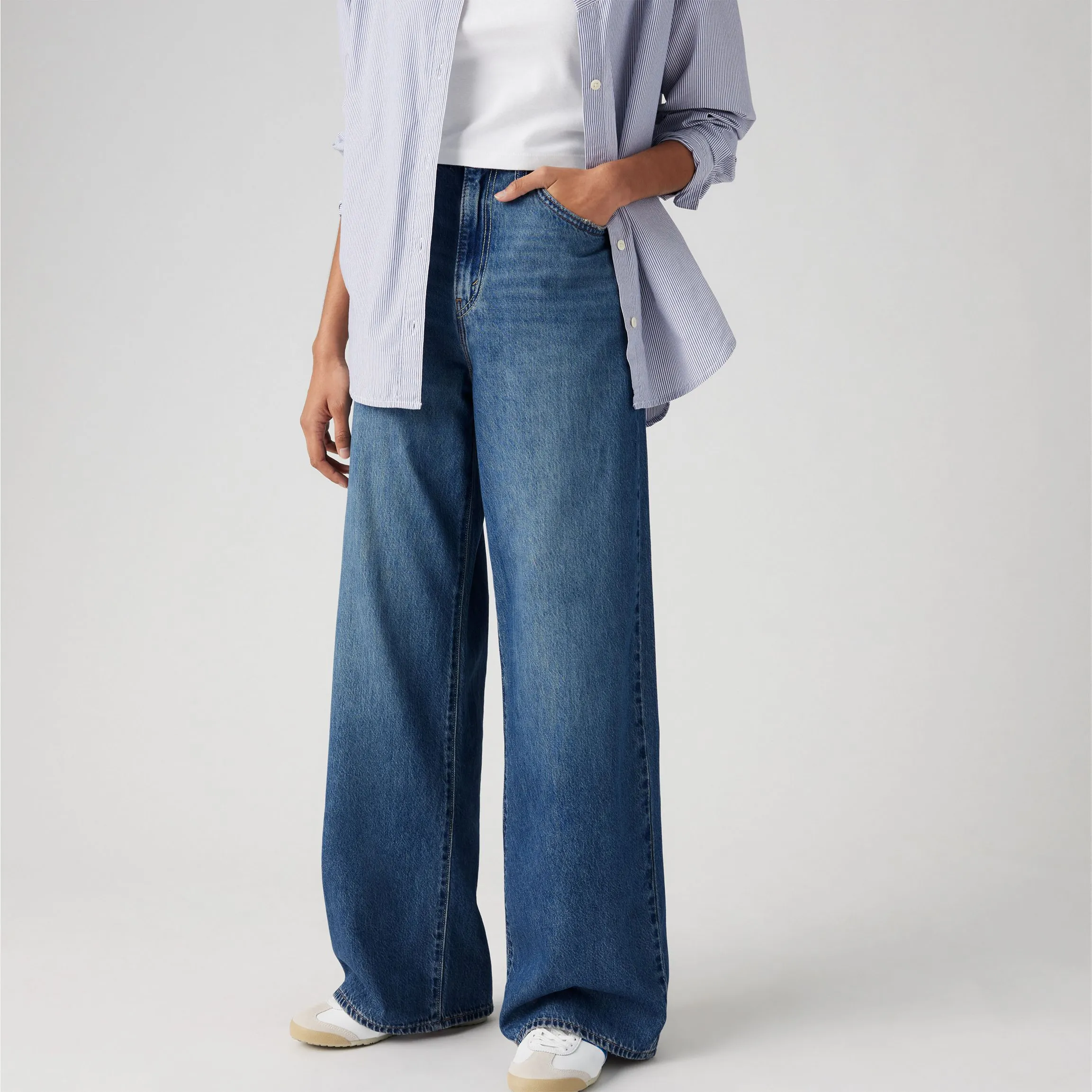 Levi's Womens Cinch Baggy Denim, chasing dreams - Image 2