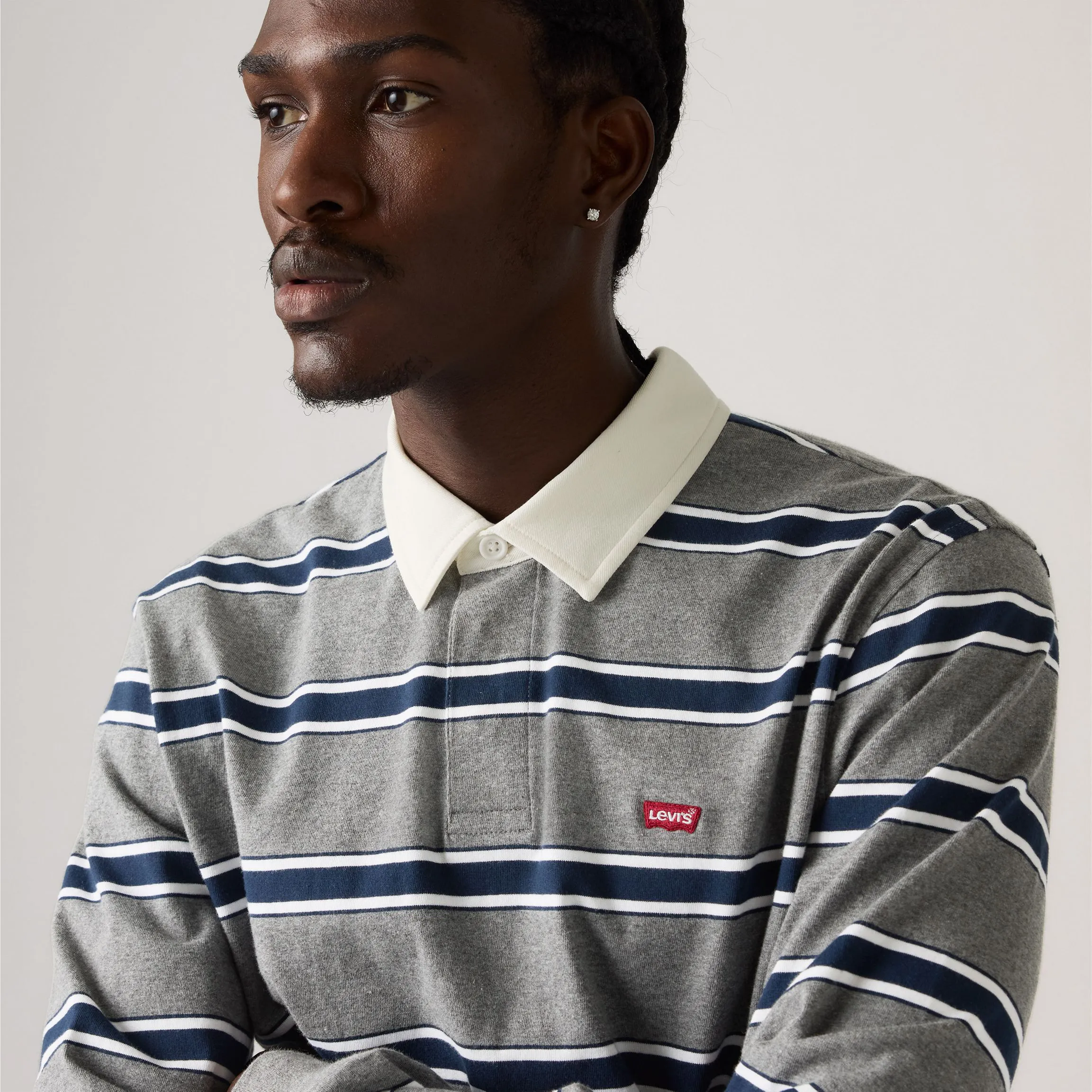 Levi's Classic Rugby Shirt, ryker stripe - Image 2