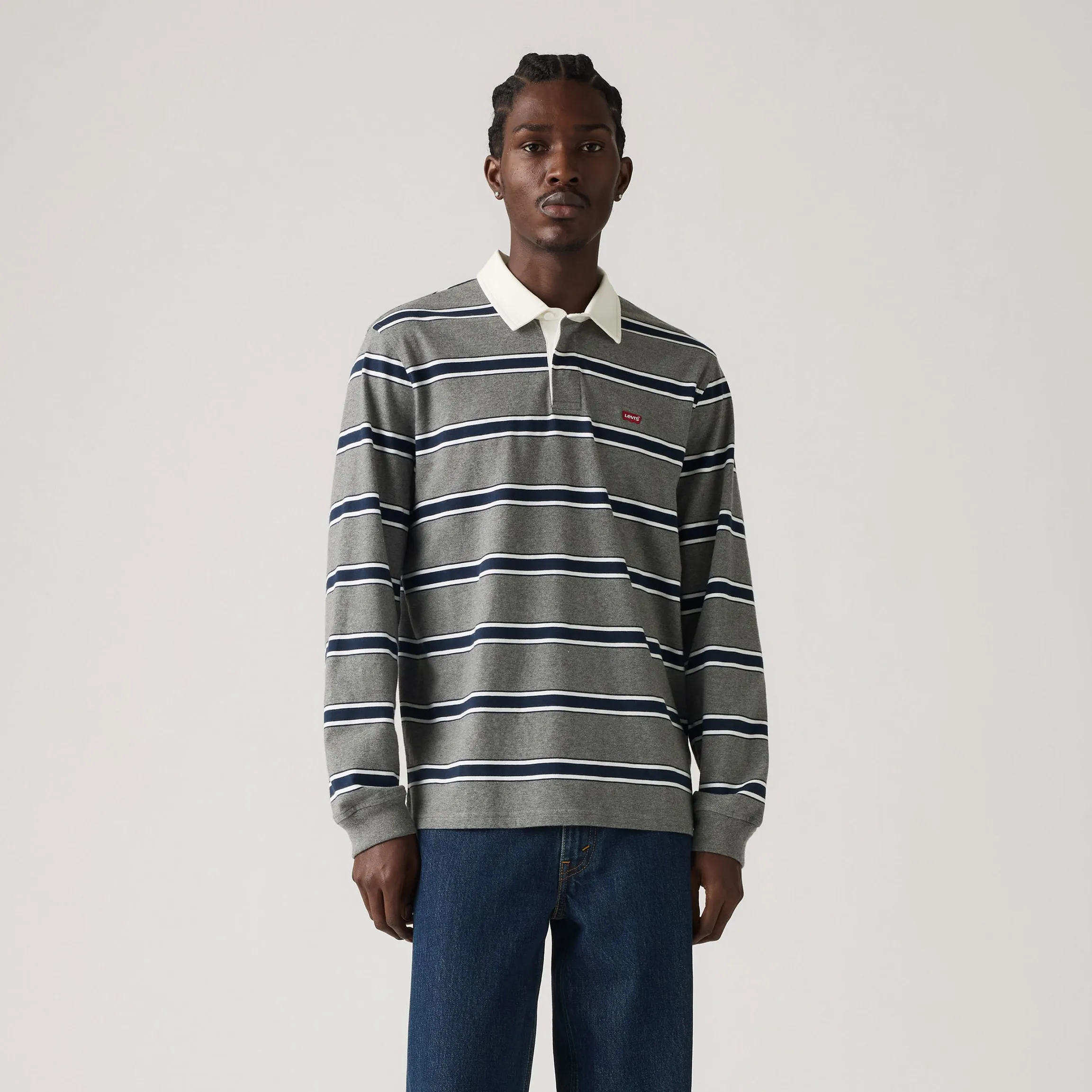 Levi's Classic Rugby Shirt, ryker stripe - Image 4
