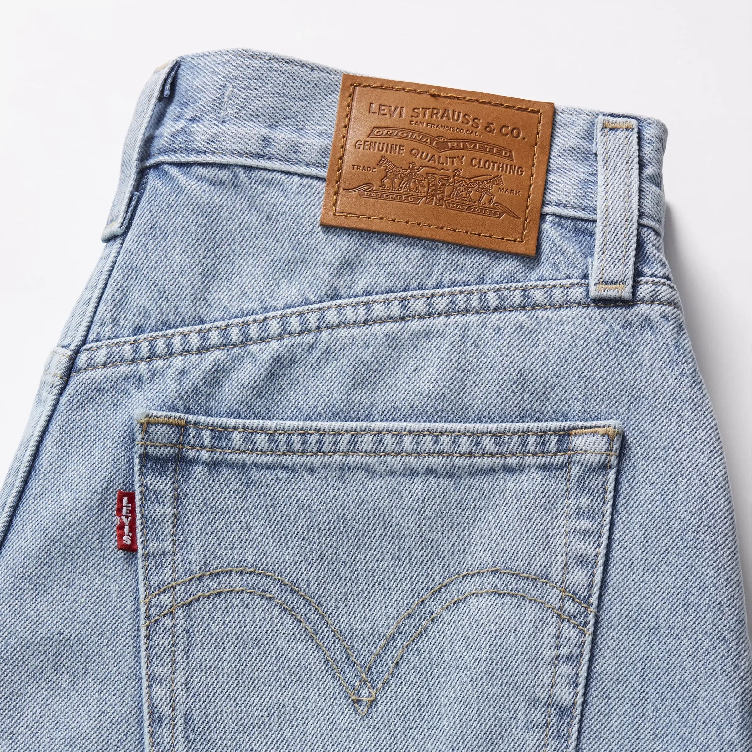 Levi's Womens High Baggy Short, far and wide short - Image 10