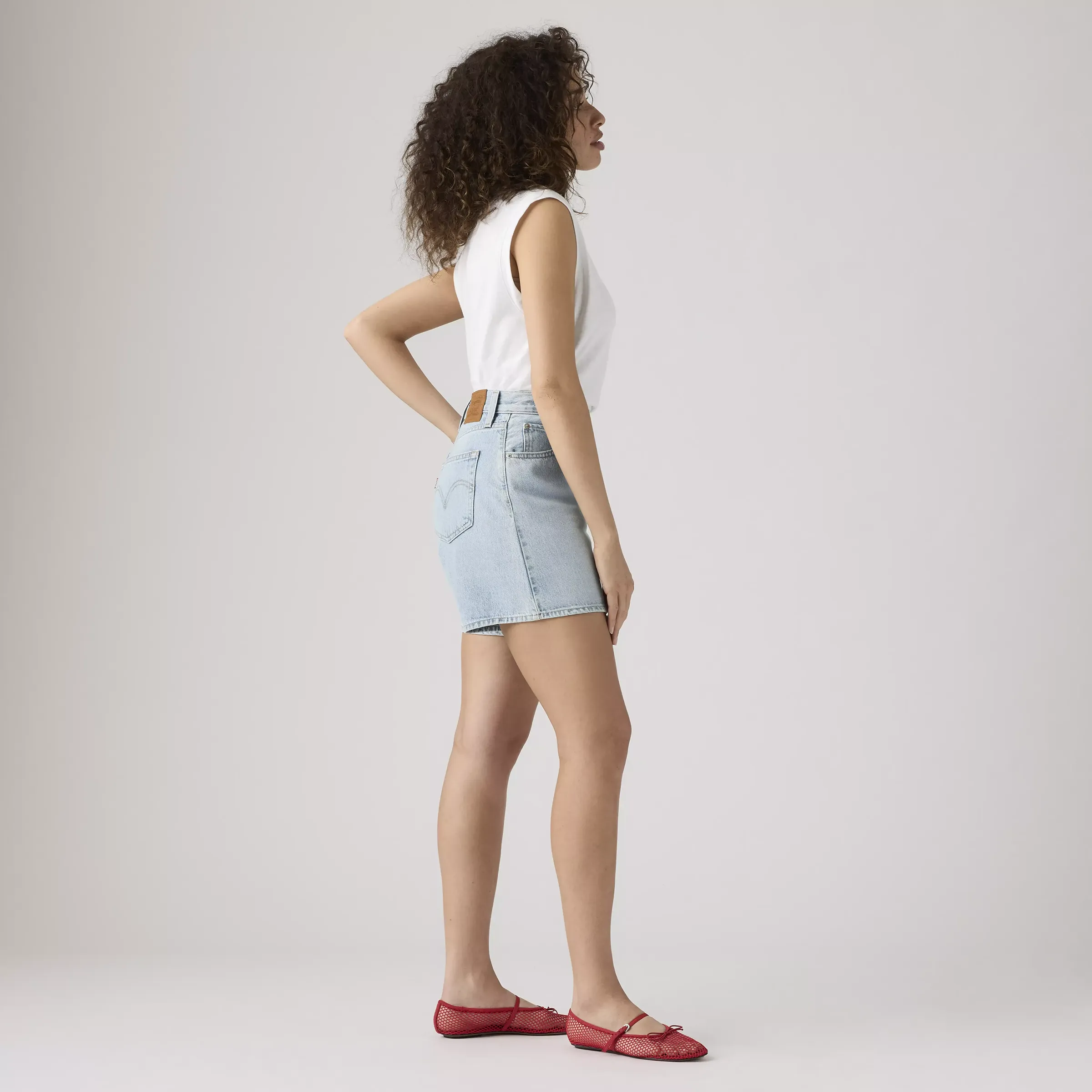 Levi's Womens High Baggy Short, far and wide short - Image 2