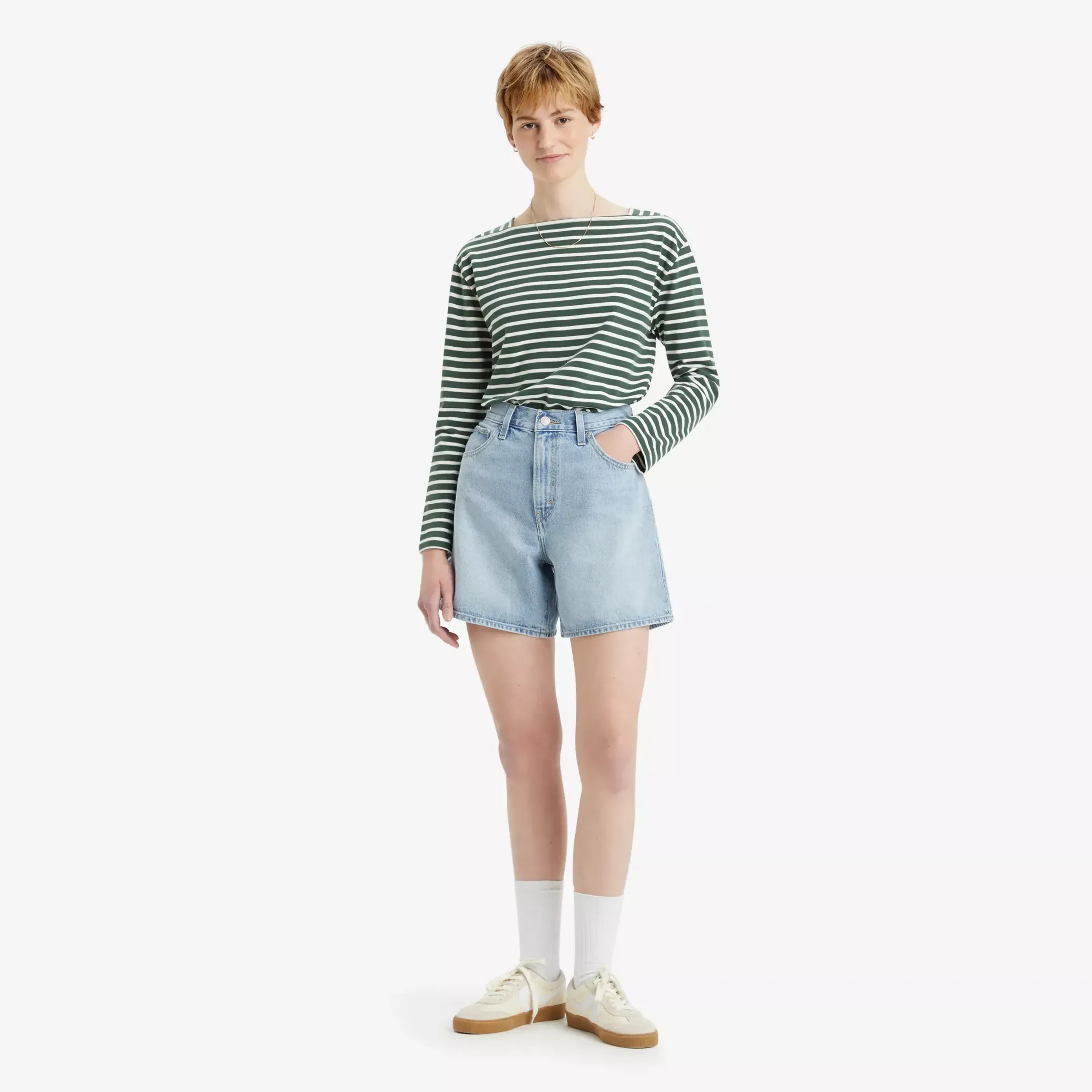 Levi's Womens High Baggy Short, far and wide short - Image 4