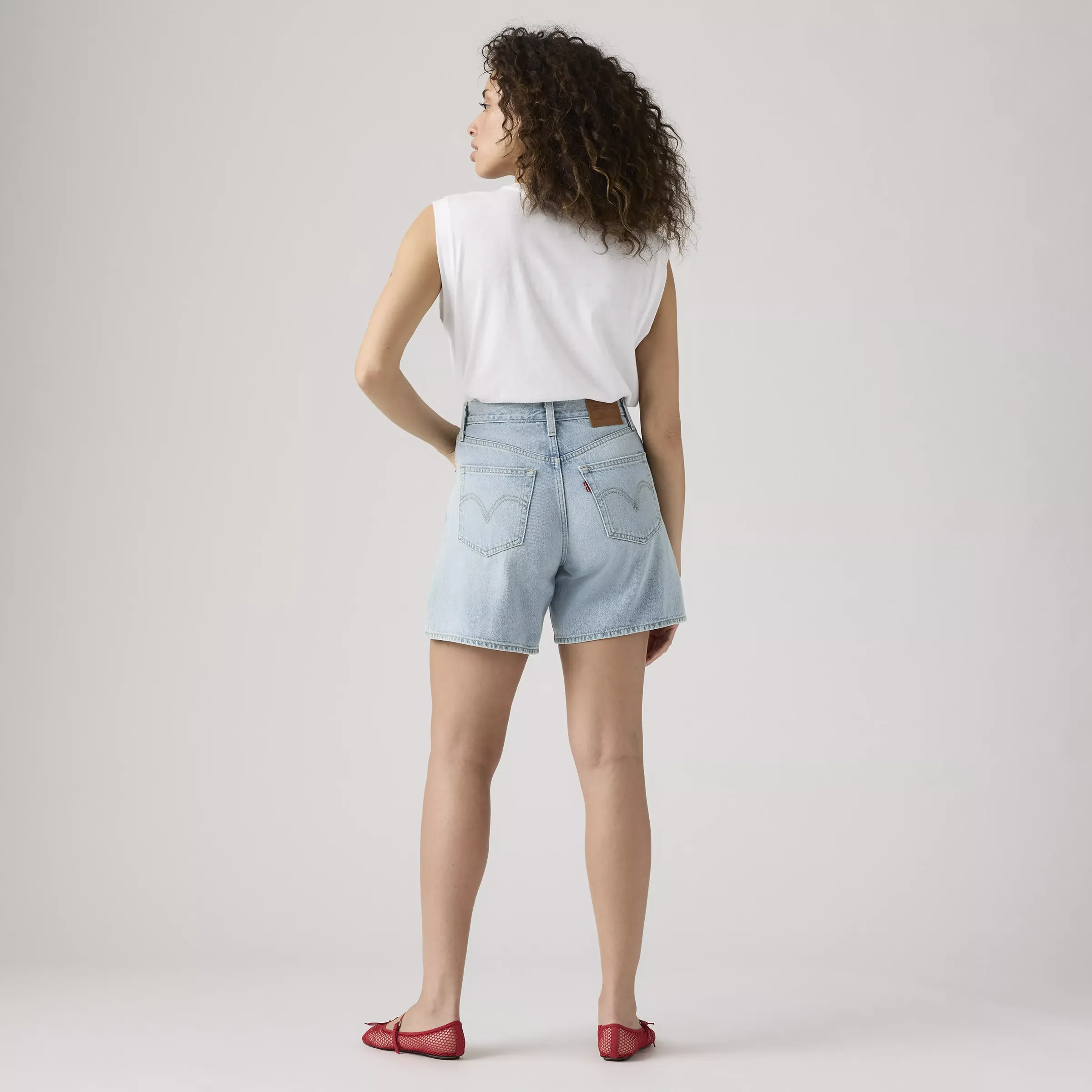 Levi's Womens High Baggy Short, far and wide short - Image 8