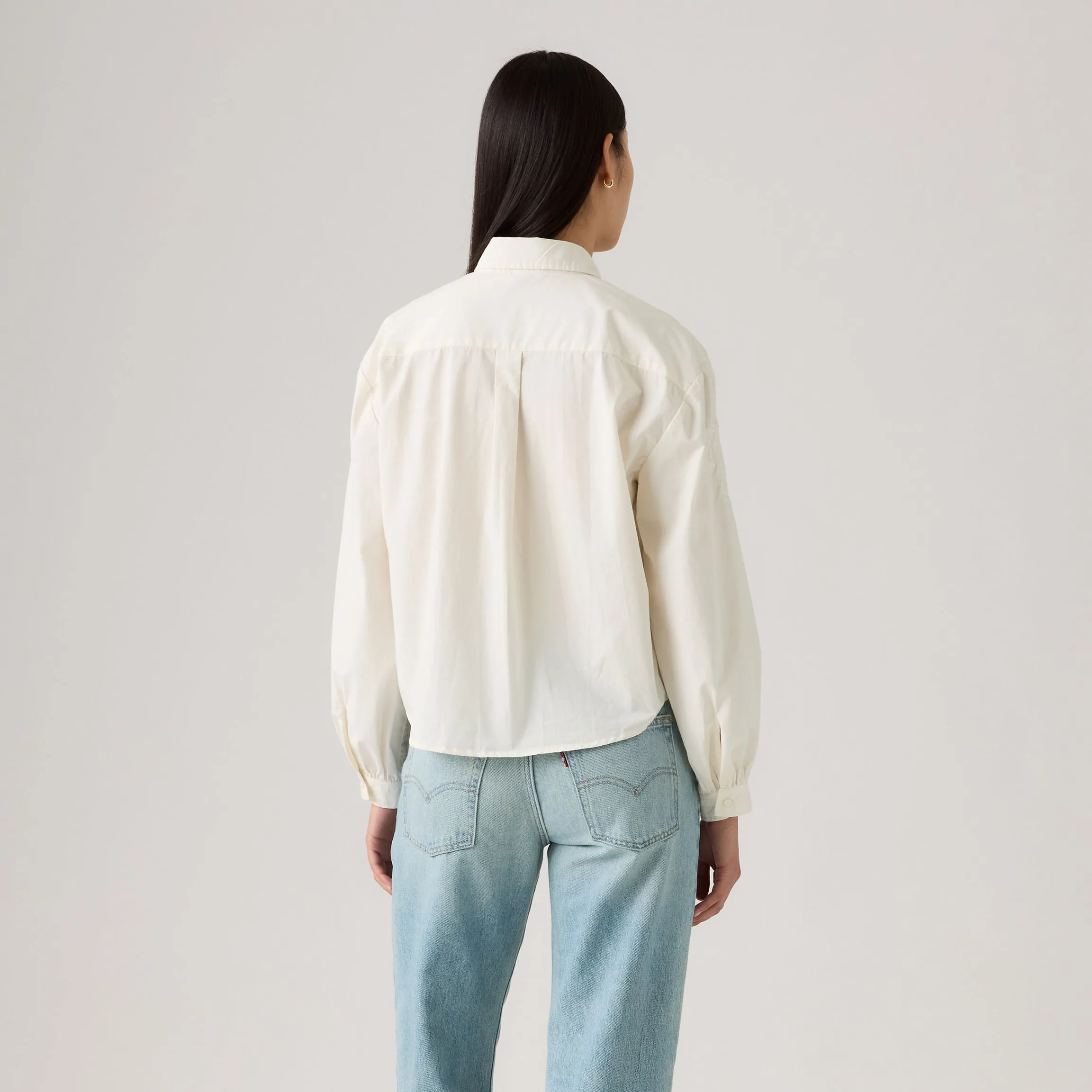 Levi's Womens Janie Holiday Shirt, bright white - Image 4
