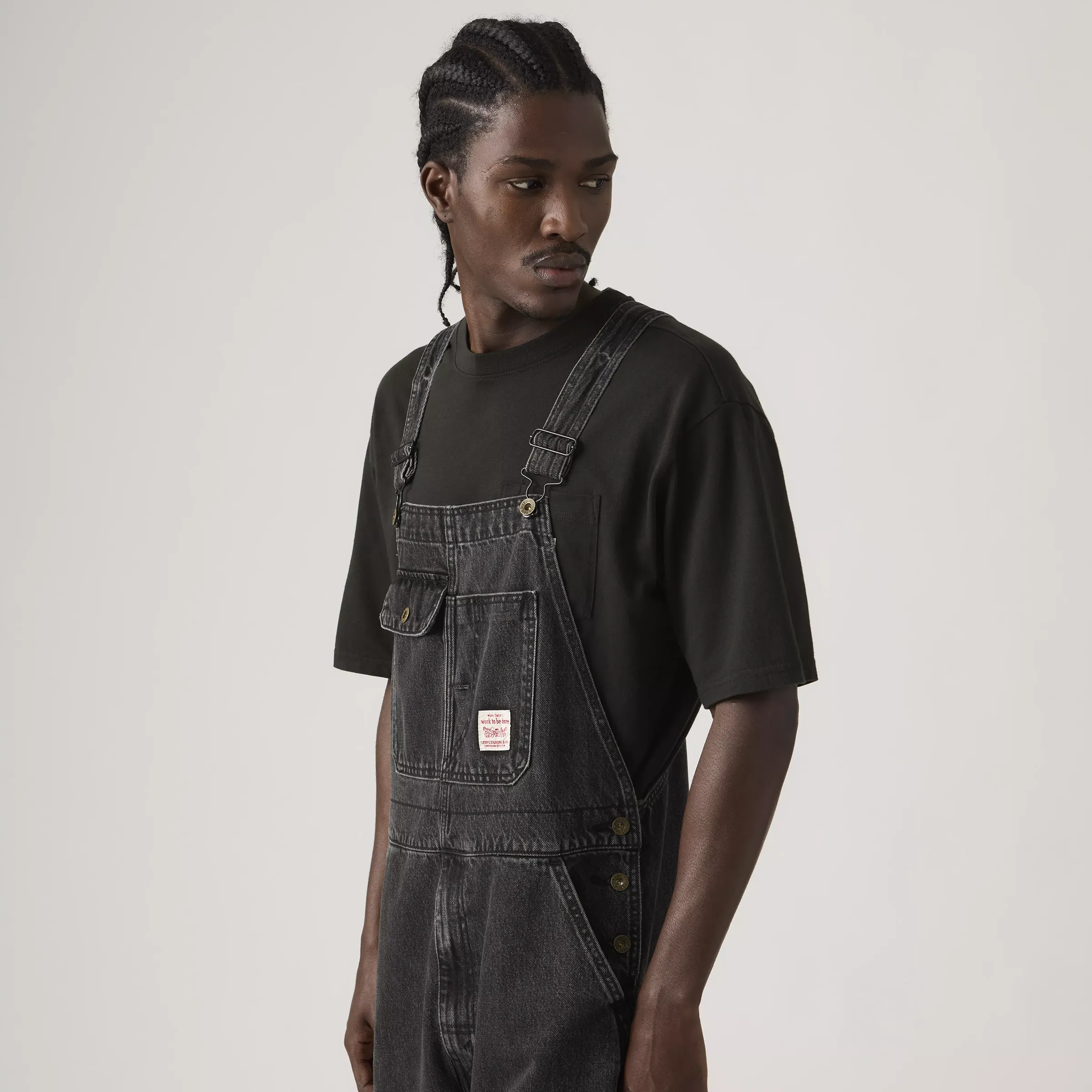 Levi's Loose Overalls, darkly wash overall - Image 2
