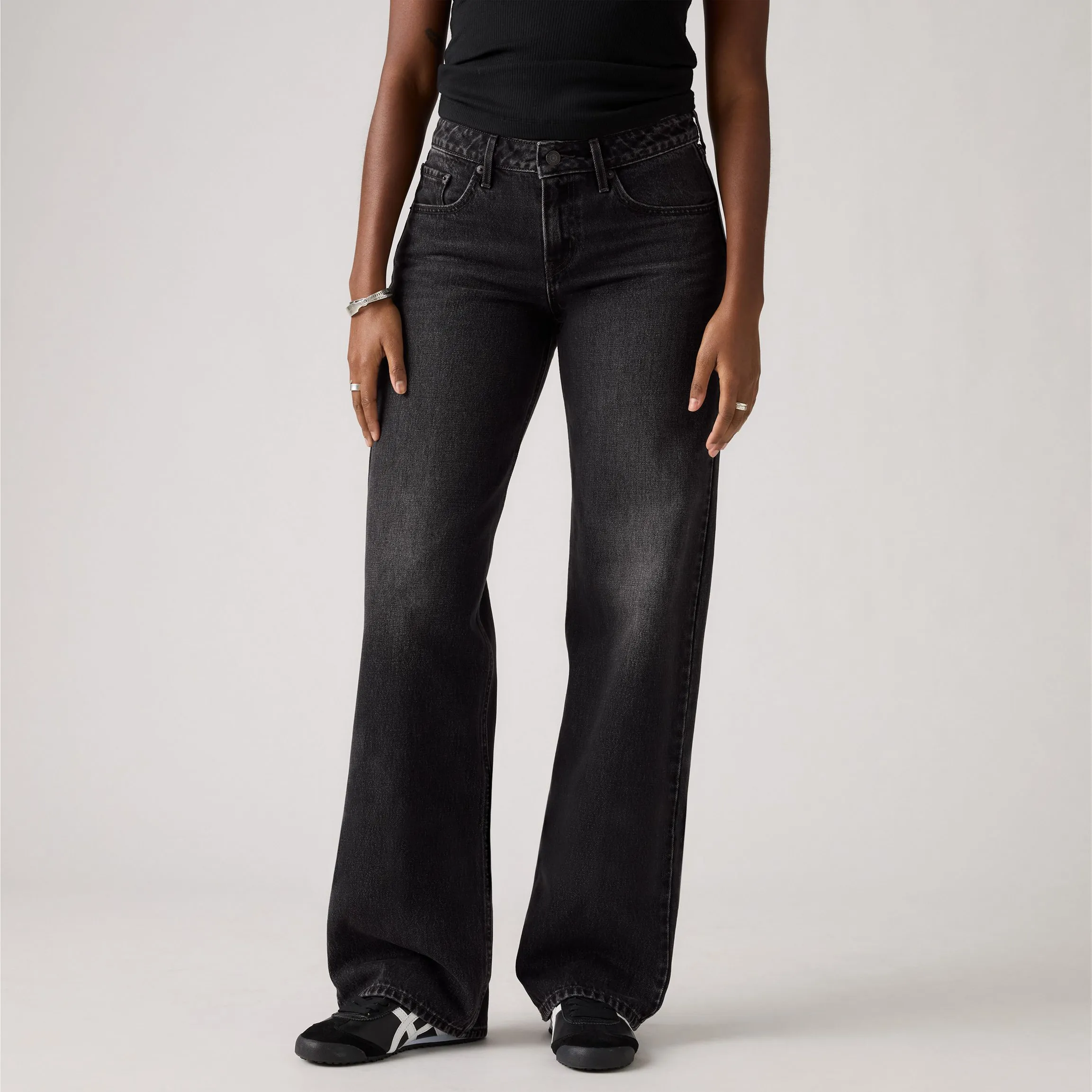 Levi's Womens Low Loose Pant, tech storm - Image 2
