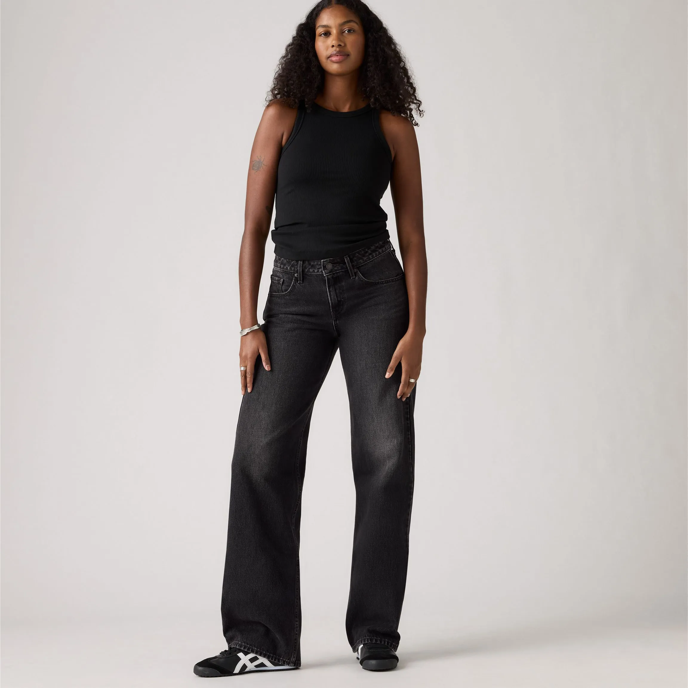 Levi's Womens Low Loose Pant, tech storm - Image 5