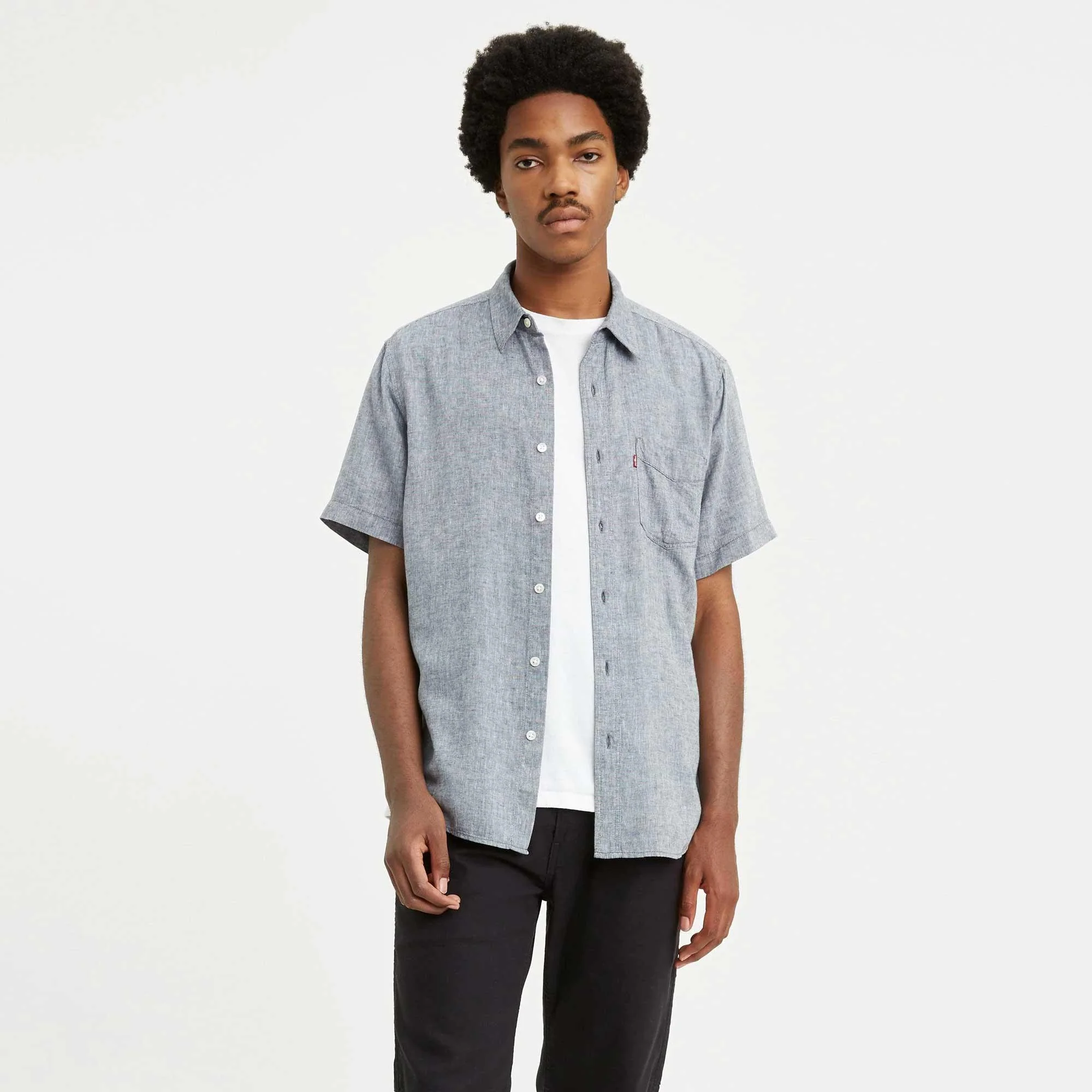 Levi's Men's Sunset 1 Pocket Standard s/s shirt - Image 3