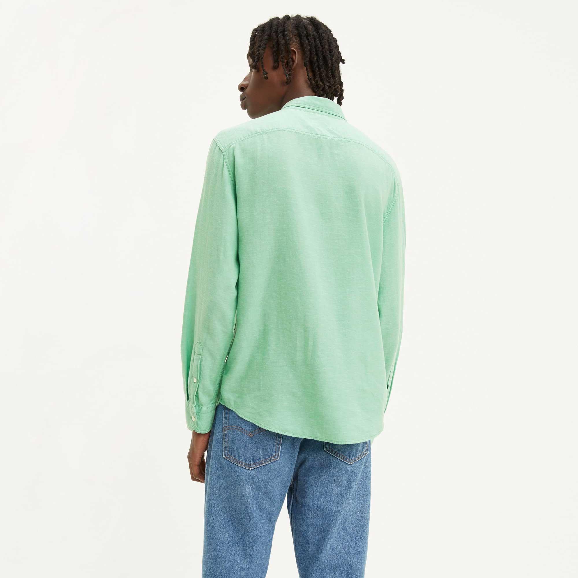 Levi's Men's Sunset 1 Pocket Standard shirt - Image 5