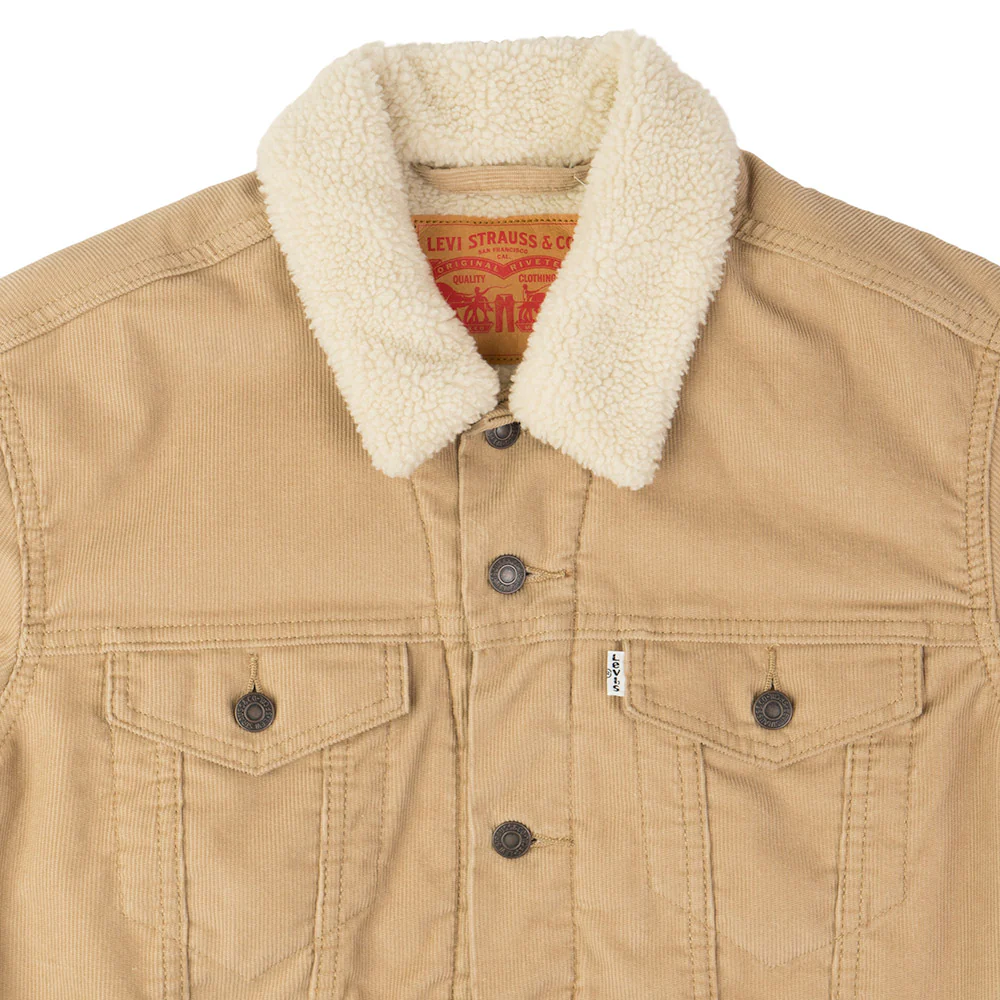 Levi's Mens Good Sherpa Trucker Jacket - Image 3