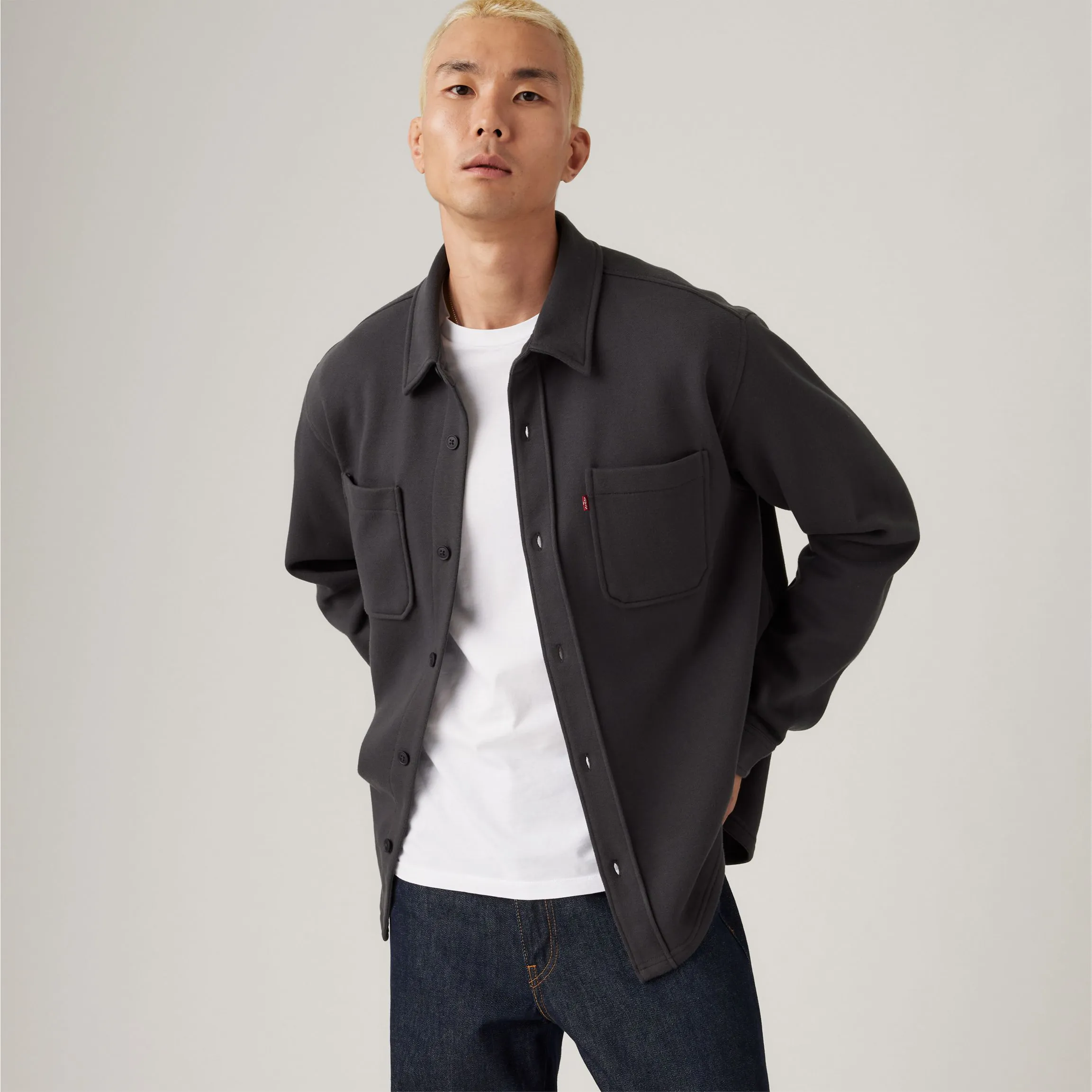 Levi's Norwood Button Up Worker Shirt, dark phantom - Image 3