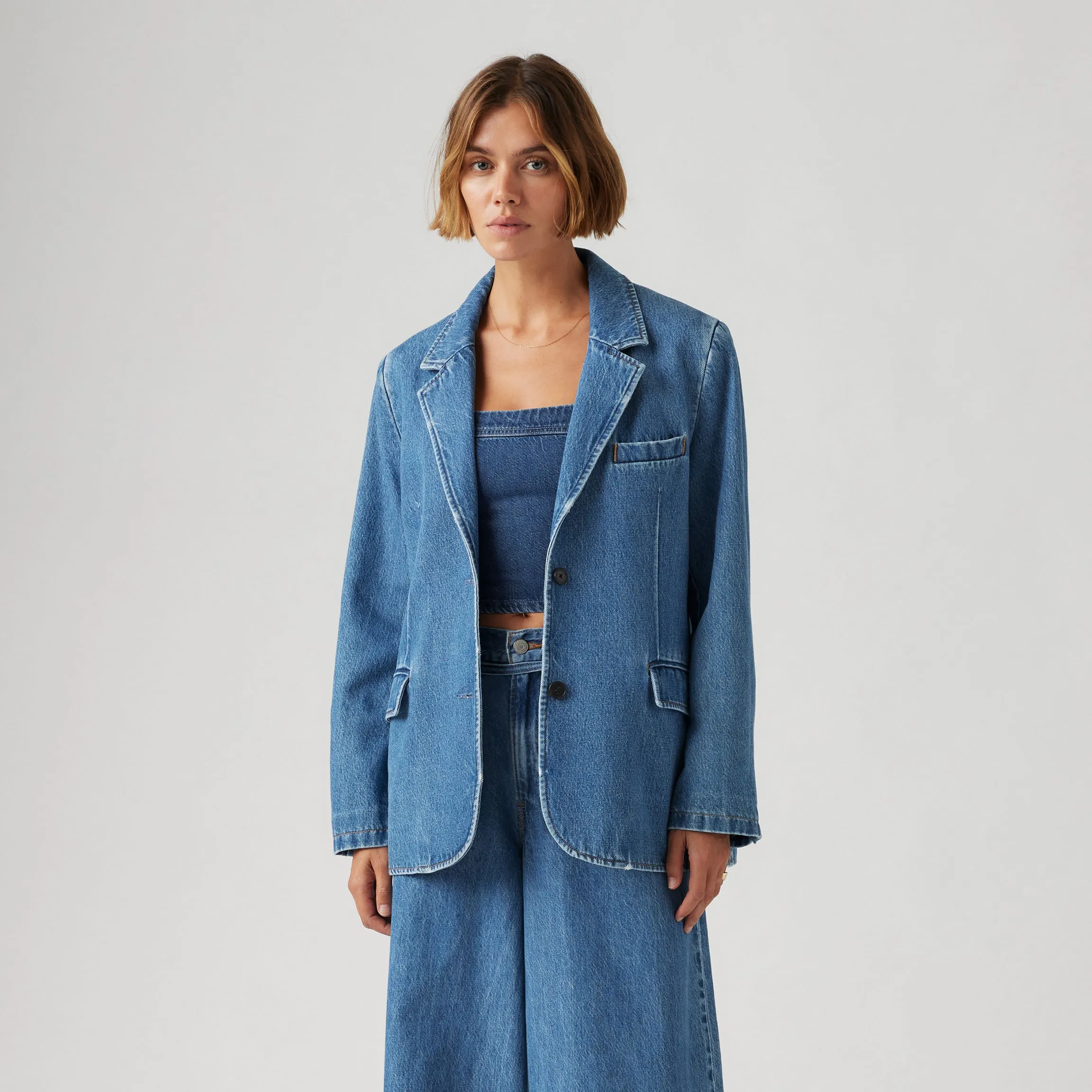 Levi's Womens Stella Relaxed Blazer, foolish love blaze - Image 4
