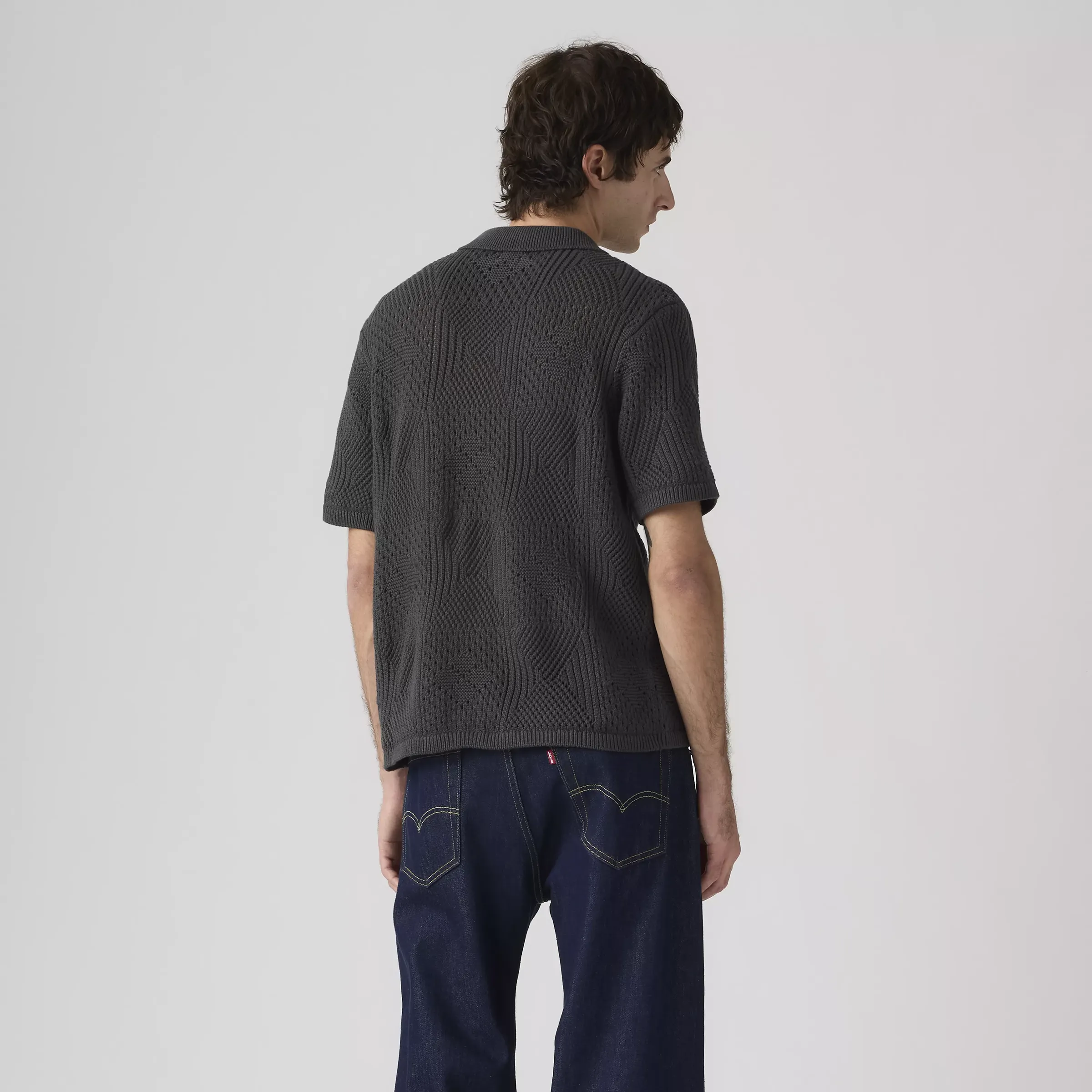 Levi's Sweater Camp Shirt, dark phantom - Image 5