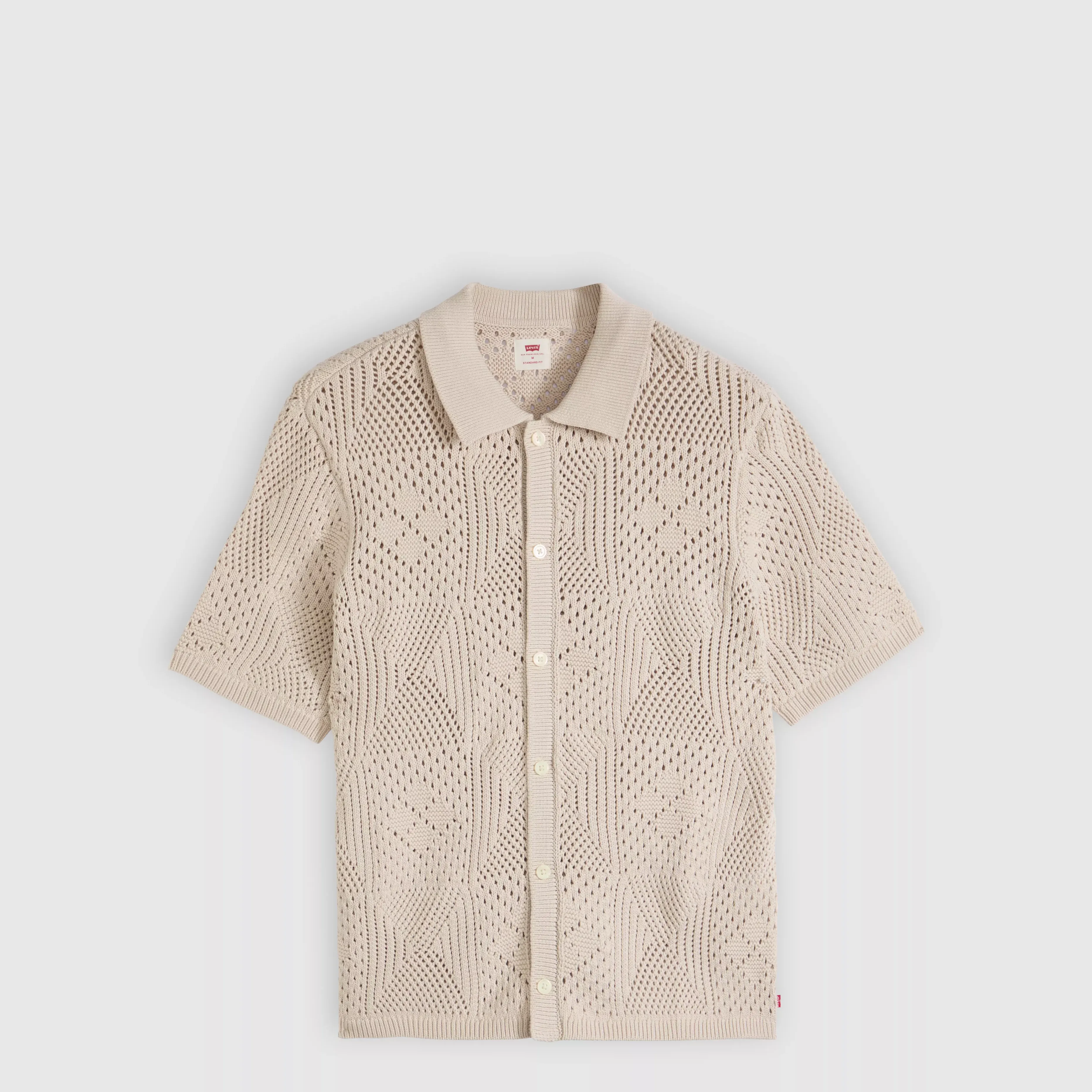 Levi's Sweater Camp Shirt, pumice stone - Image 4