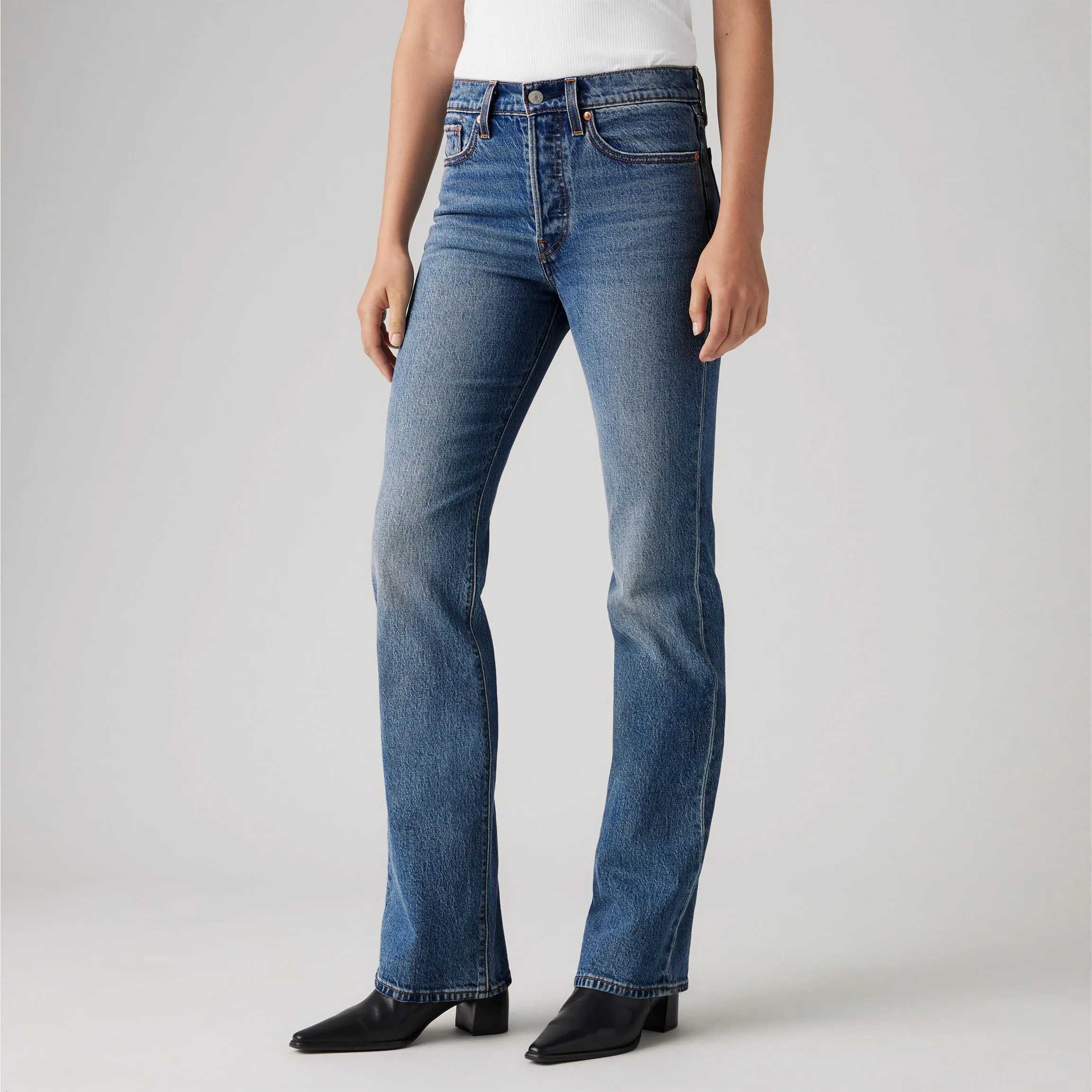 Levi's Womens Wedgie Boot Denim, bold and beautiful - Image 2