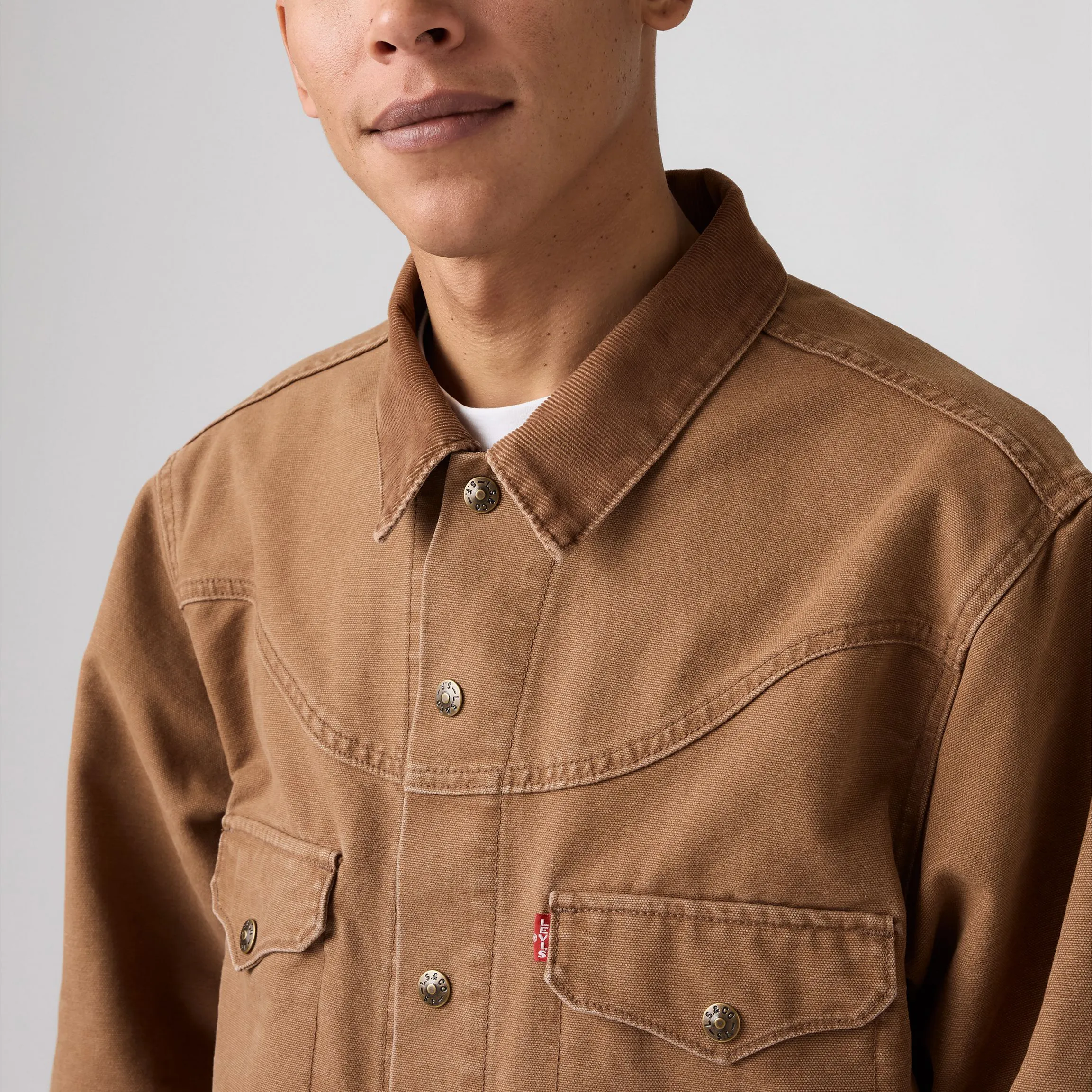 Levi's Western Shorthorn Trucker, bison - Image 2