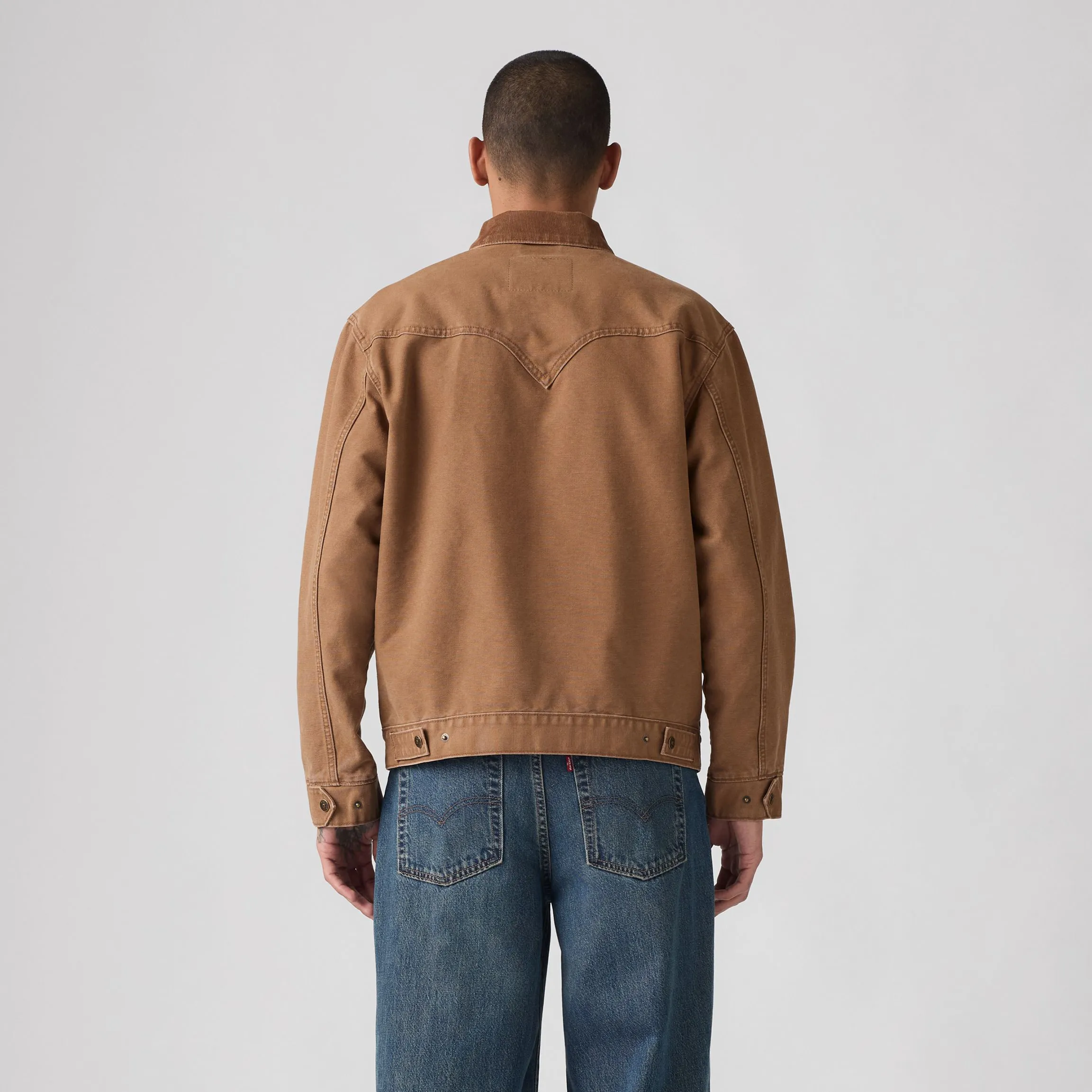 Levi's Western Shorthorn Trucker, bison - Image 3