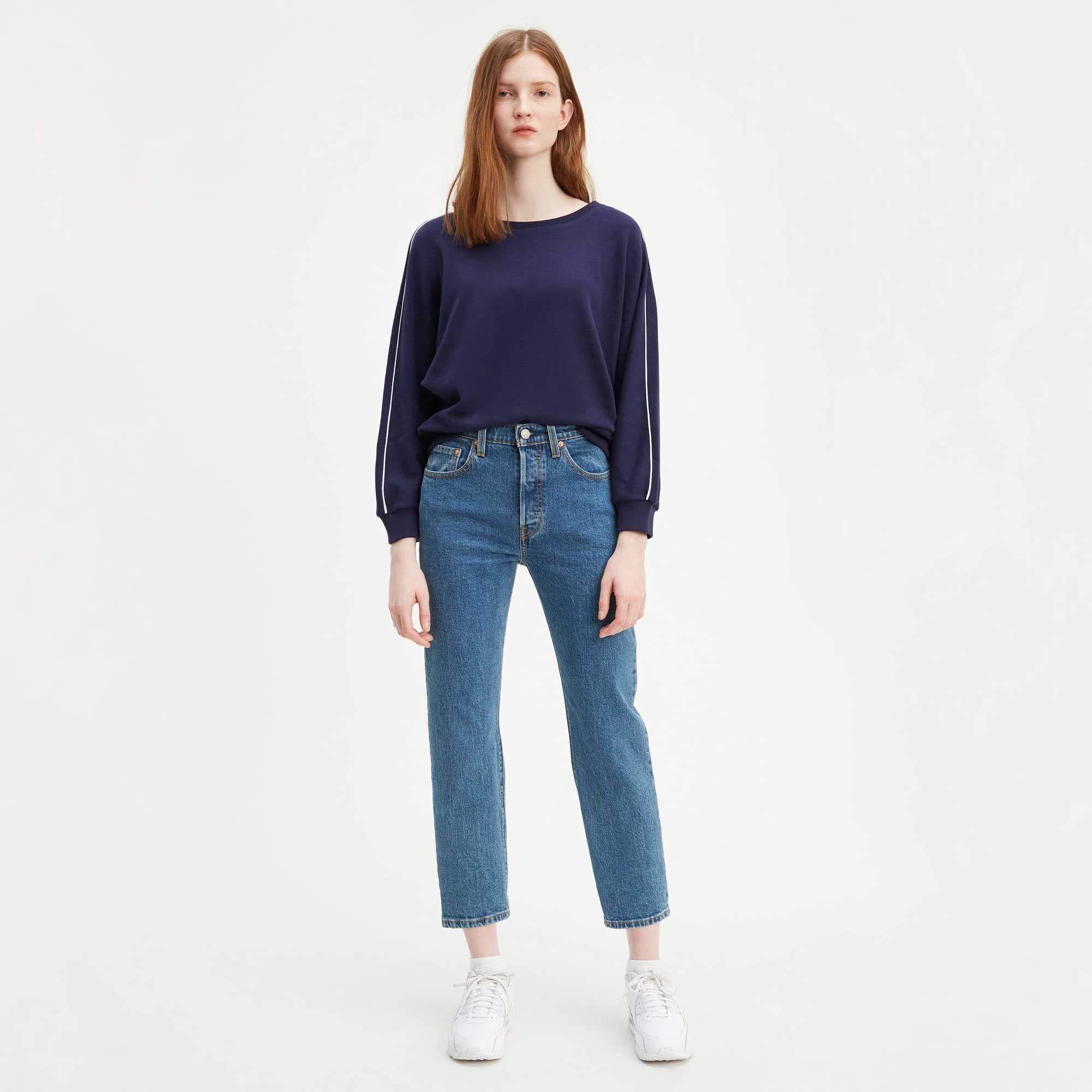 Levi's Womens 501 Crop - Image 2