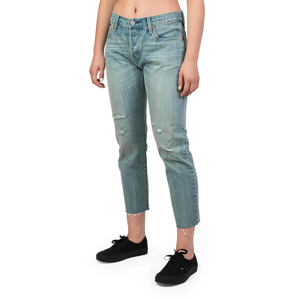 Levi's Womens 501 CT Cropped denim - Image 2